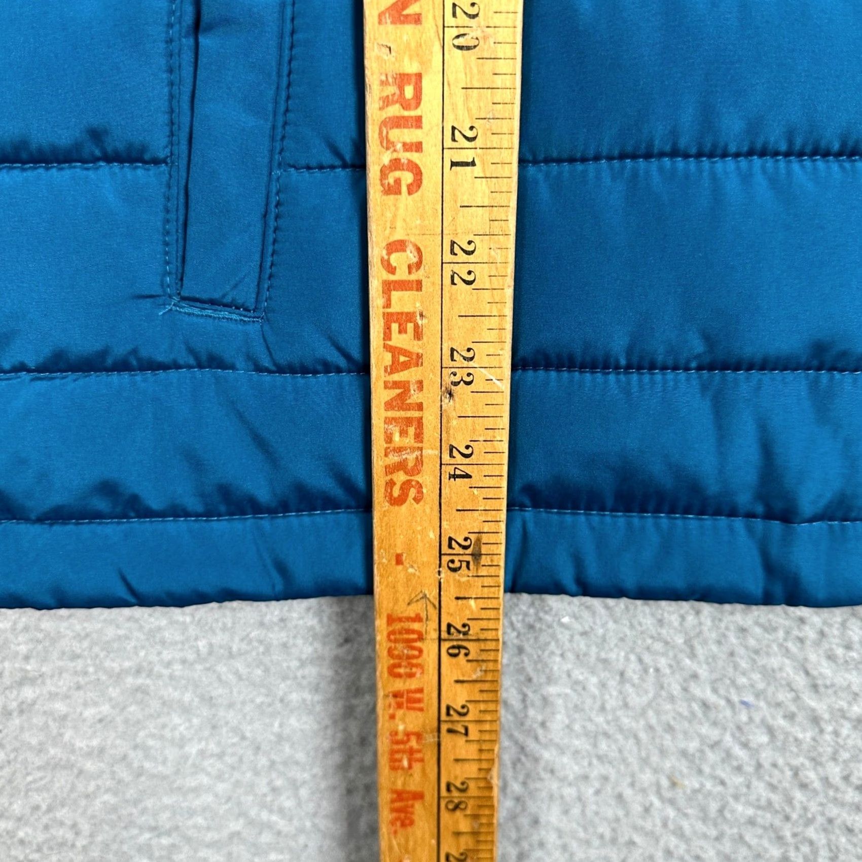 Aeropostale AeroPostale Remixed Down Puffer Vest Men M Blue Full Zip Pocket Outdoor EUC Size US M / EU 48-50 / 2 - 6 Thumbnail