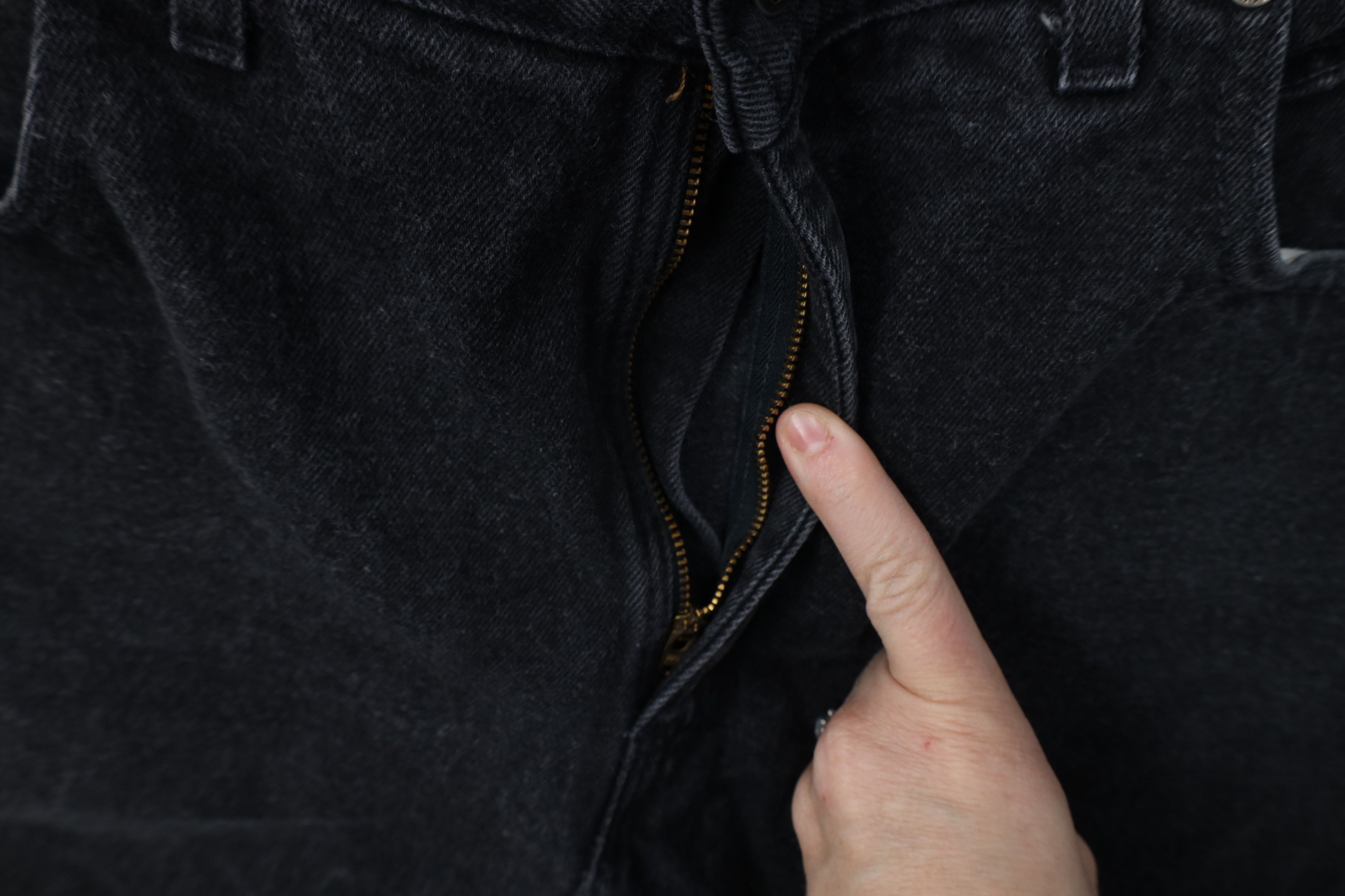 Harley Davidson Vintage Y2K 2003 Harley Davidson Motorcycle Denim Jeans Size US 38 / EU 54 - 7 Thumbnail