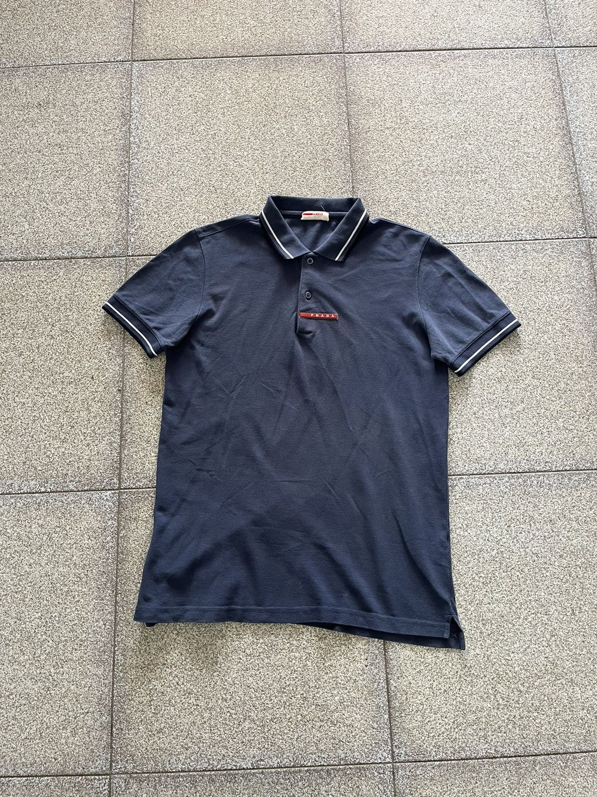 Prada Prada Pique Polo Shirt - Beyond the Line - Linnea