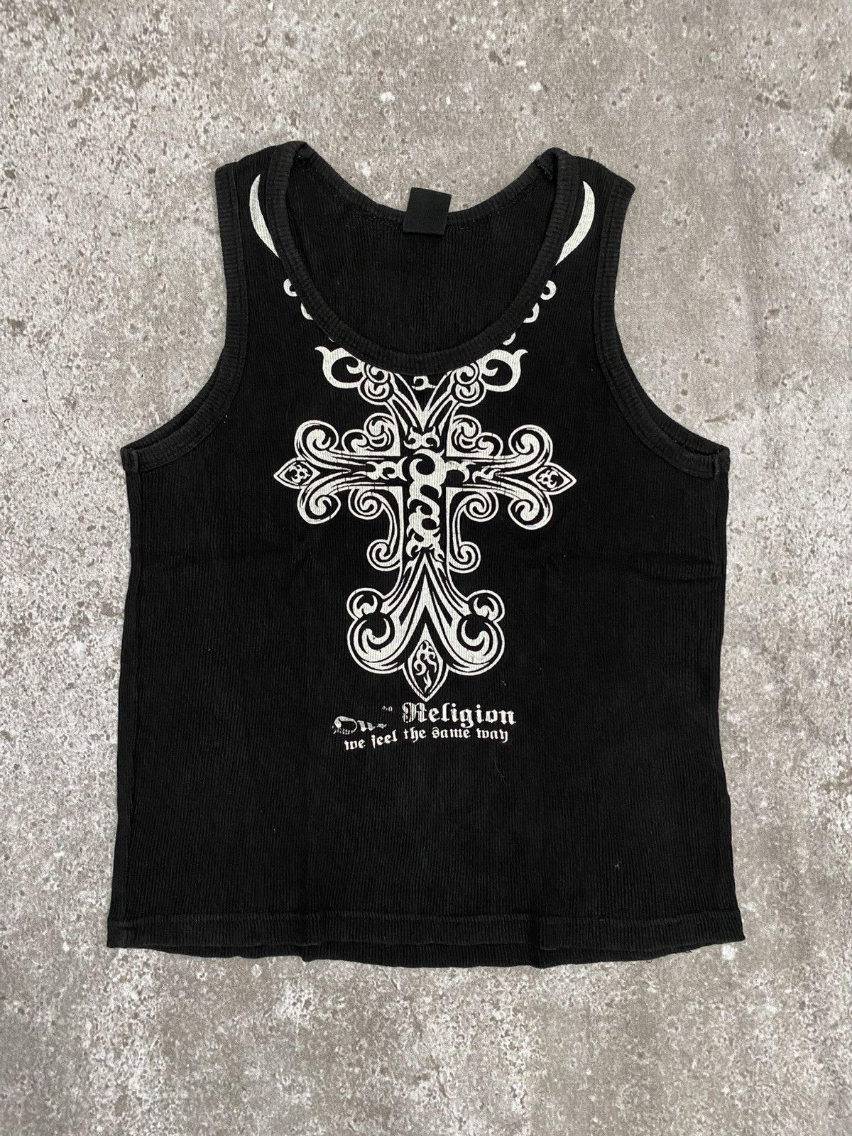 If Six Was Nine Black label cross sleeveless Size US M / EU 48-50 / 2 - 1 Thumbnail