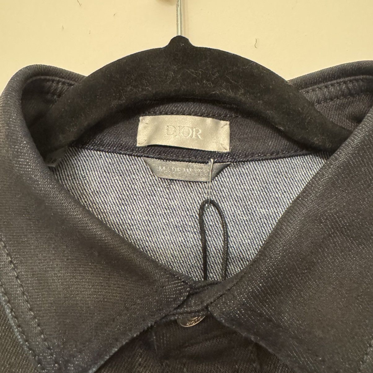 Dior Dior x Cactus Jack Waxed Denim Shirt Size US M / EU 48-50 / 2 - 3 Thumbnail