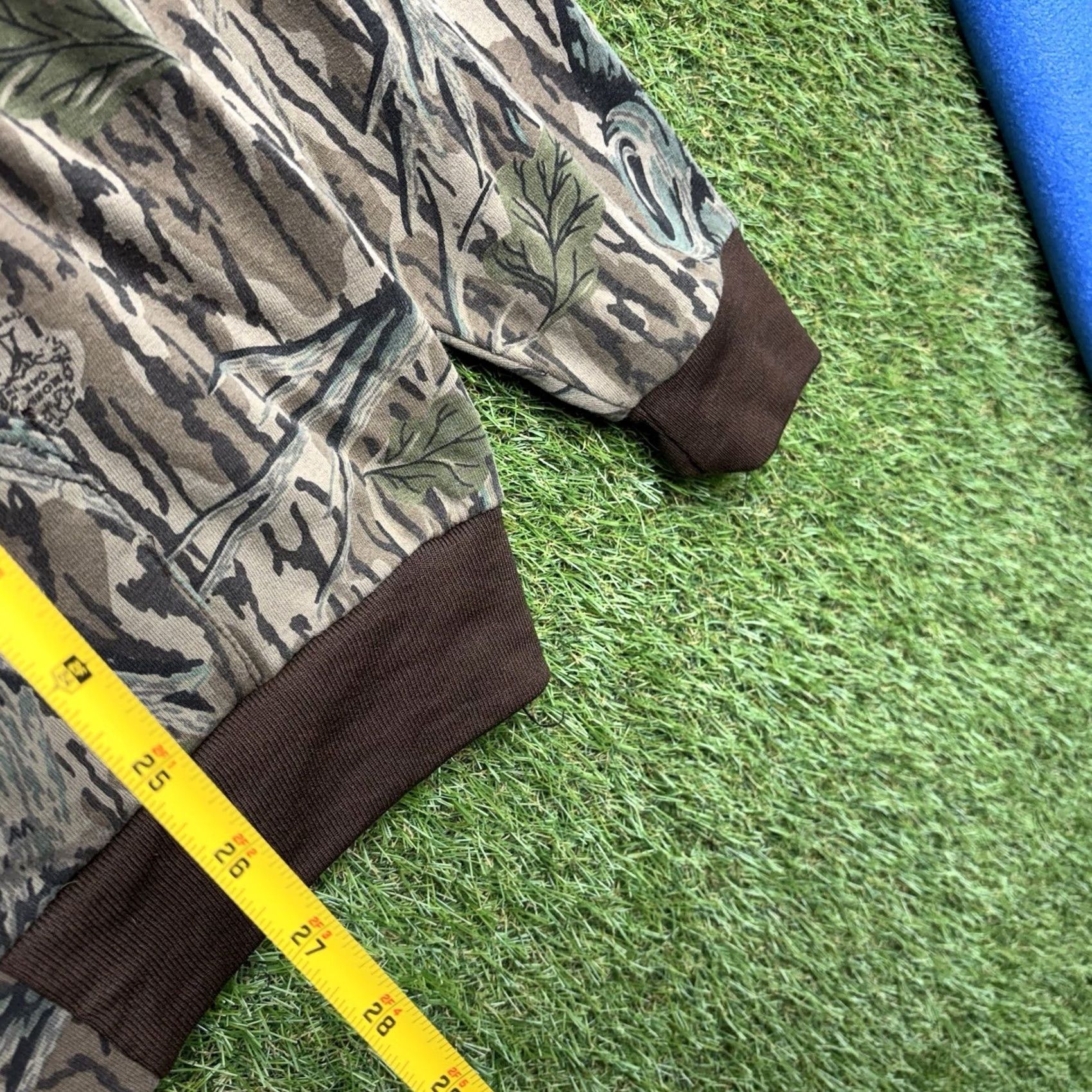 Carhartt VINTAGE Carhartt Hoodie Camouflage Full Zip Hooded Mens XL 80s Mossy Oak Hunting Baggy? Size US XL / EU 56 / 4 - 7 Thumbnail
