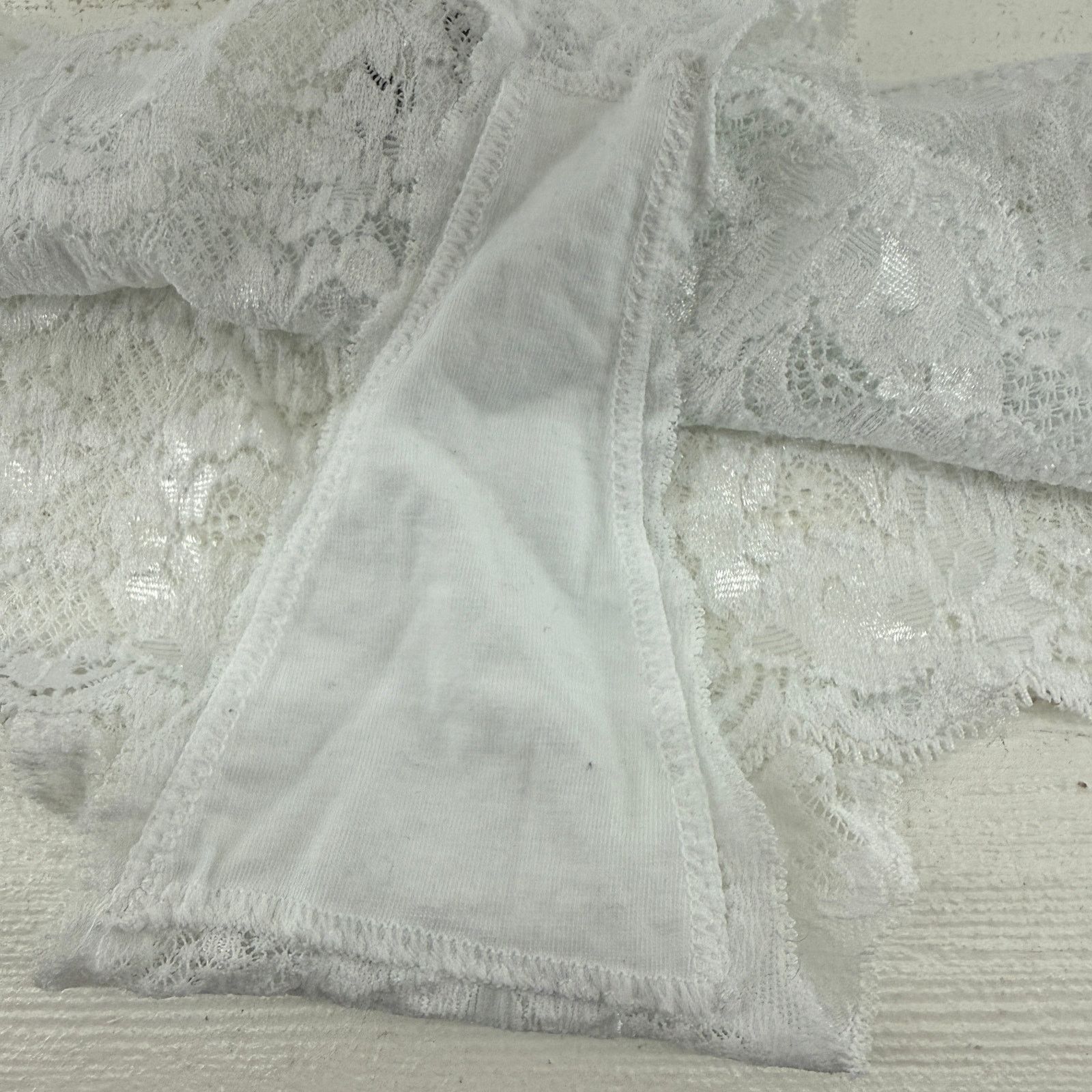 Cosabella Cosabella Never Say Never Comfie Thong White L52118 L/XL Size ONE SIZE - 3 Thumbnail