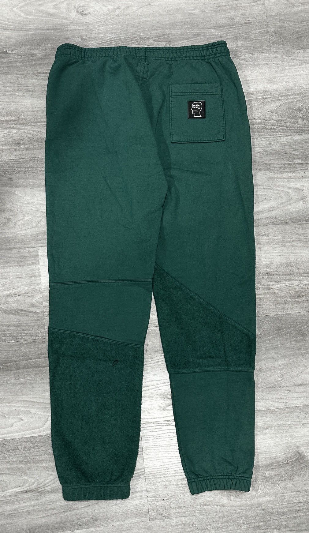 Deconstructed Logo Sweatpants