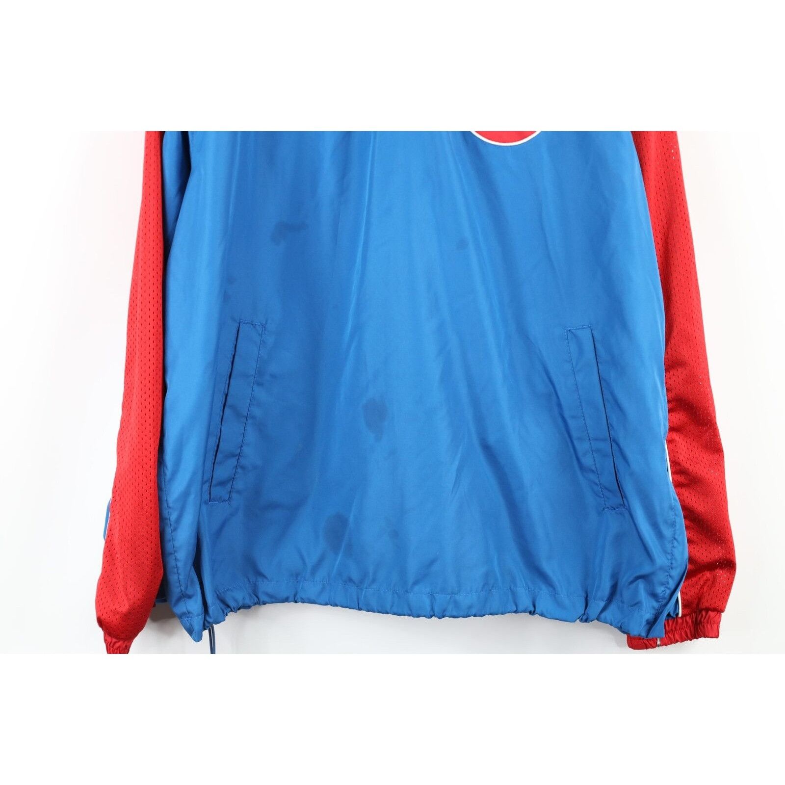 Vintage Vintage Distressed Chicago Cubs Baseball Half Zip Jacket Size US M / EU 48-50 / 2 - 4 Thumbnail