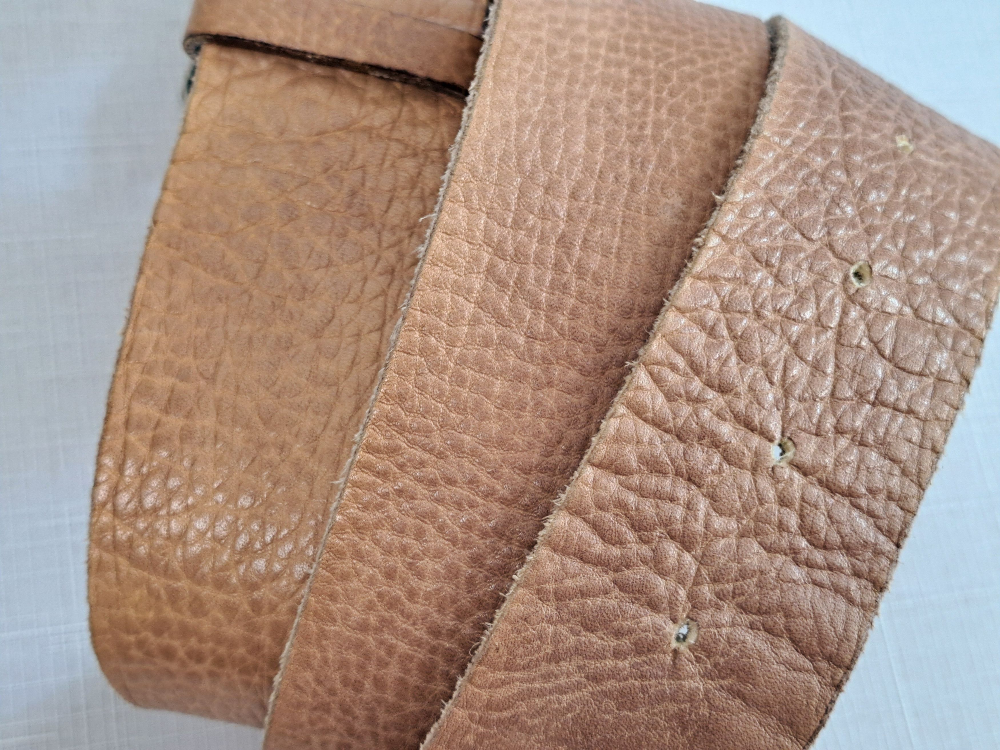 Designer GUSTAV designer leather belt. Size ONE SIZE - 17 Thumbnail