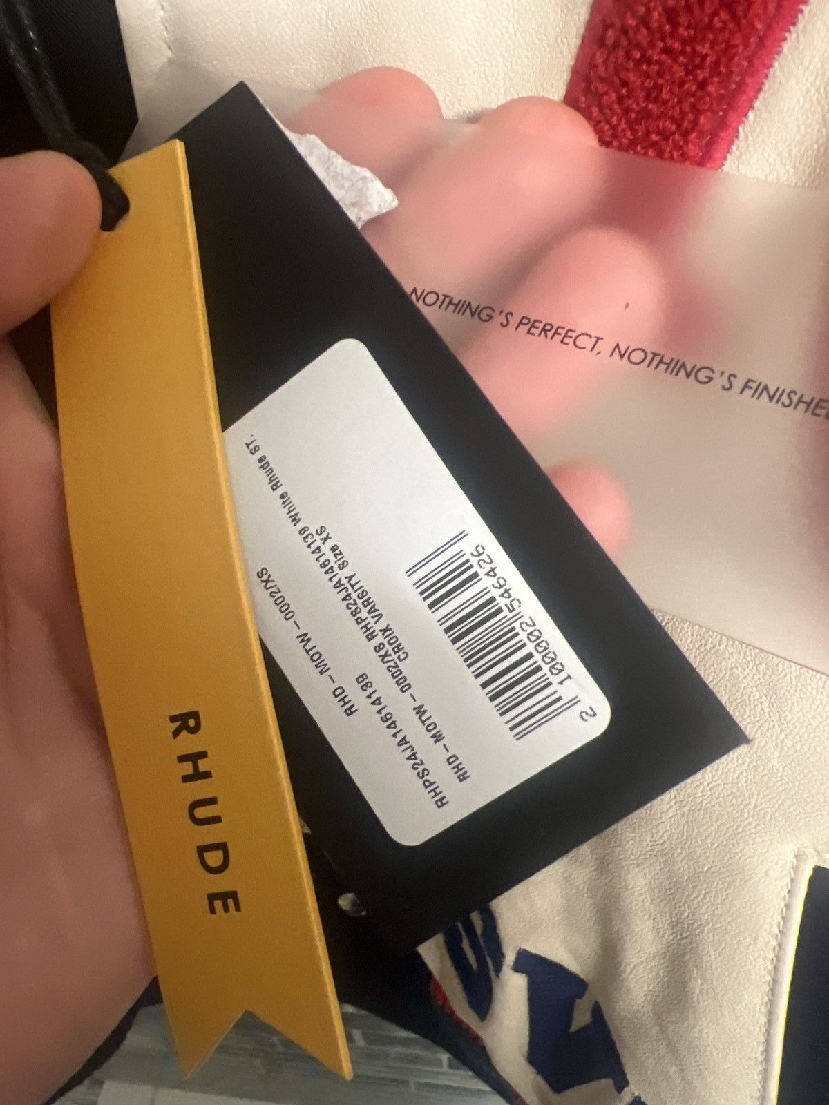 Rhude Rhude “St Croix” Varsity Jacket Size XS Size US XS / EU 42 / 0 - 10 Thumbnail