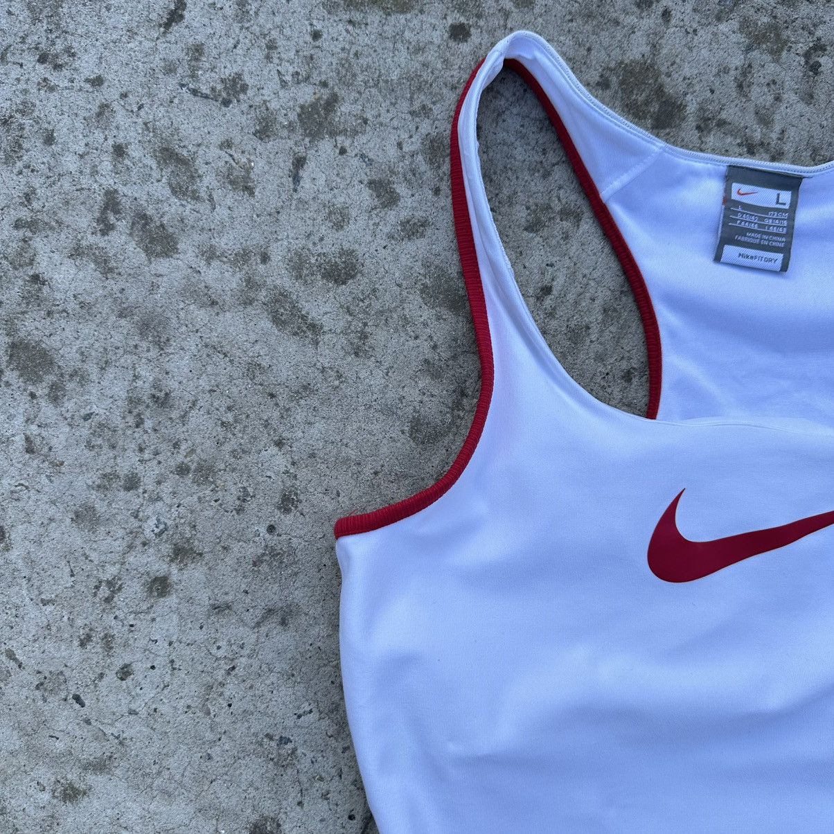 Nike Vintage Women’s Tank Top Nike Big Logo Size L Sport-wear Size L / US 10 / IT 46 - 3 Thumbnail