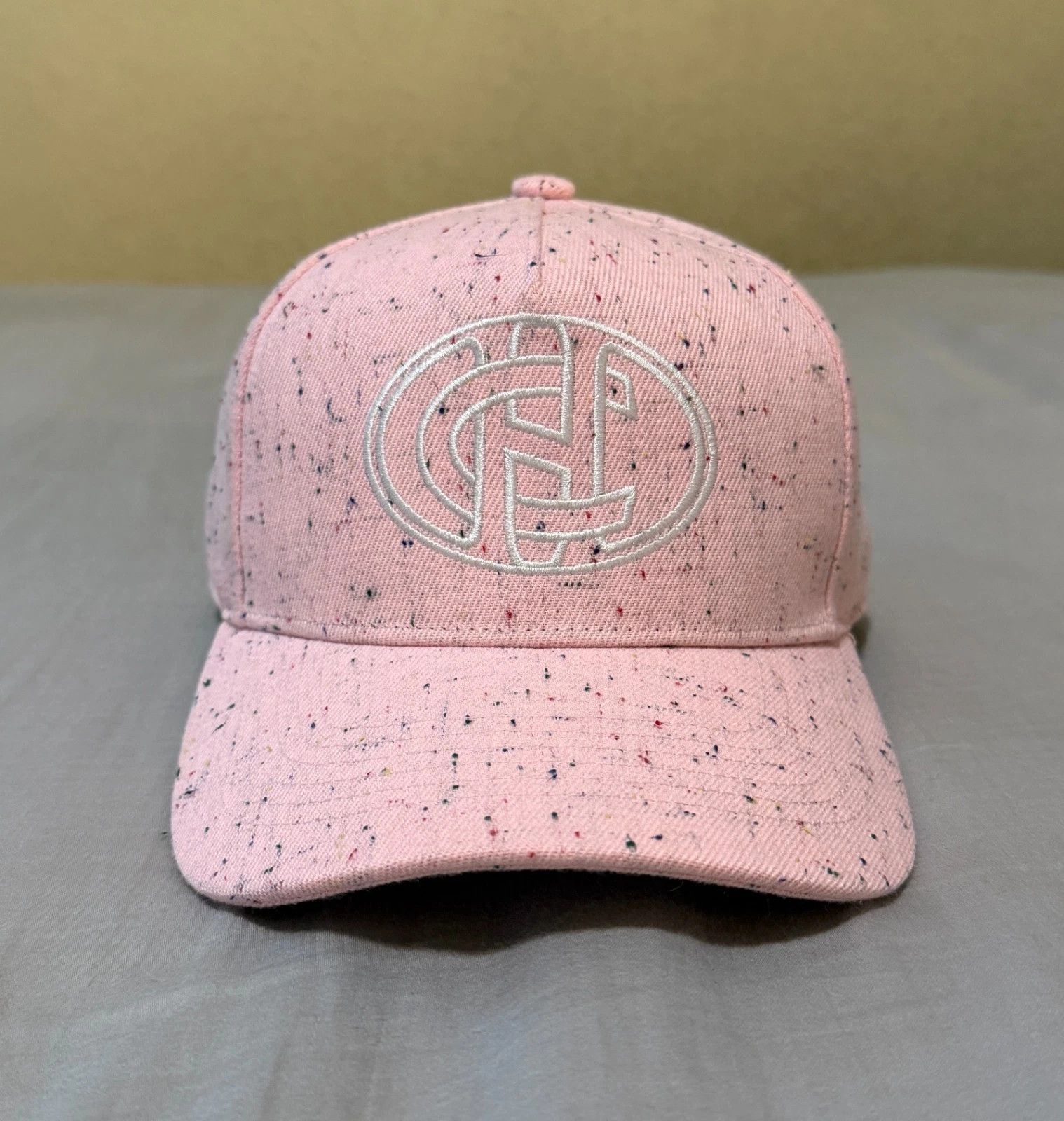 Other 1/1 SAMPLE Common Hype Hat Pink Paint Splatter Snapback Size ONE SIZE - 3 Thumbnail