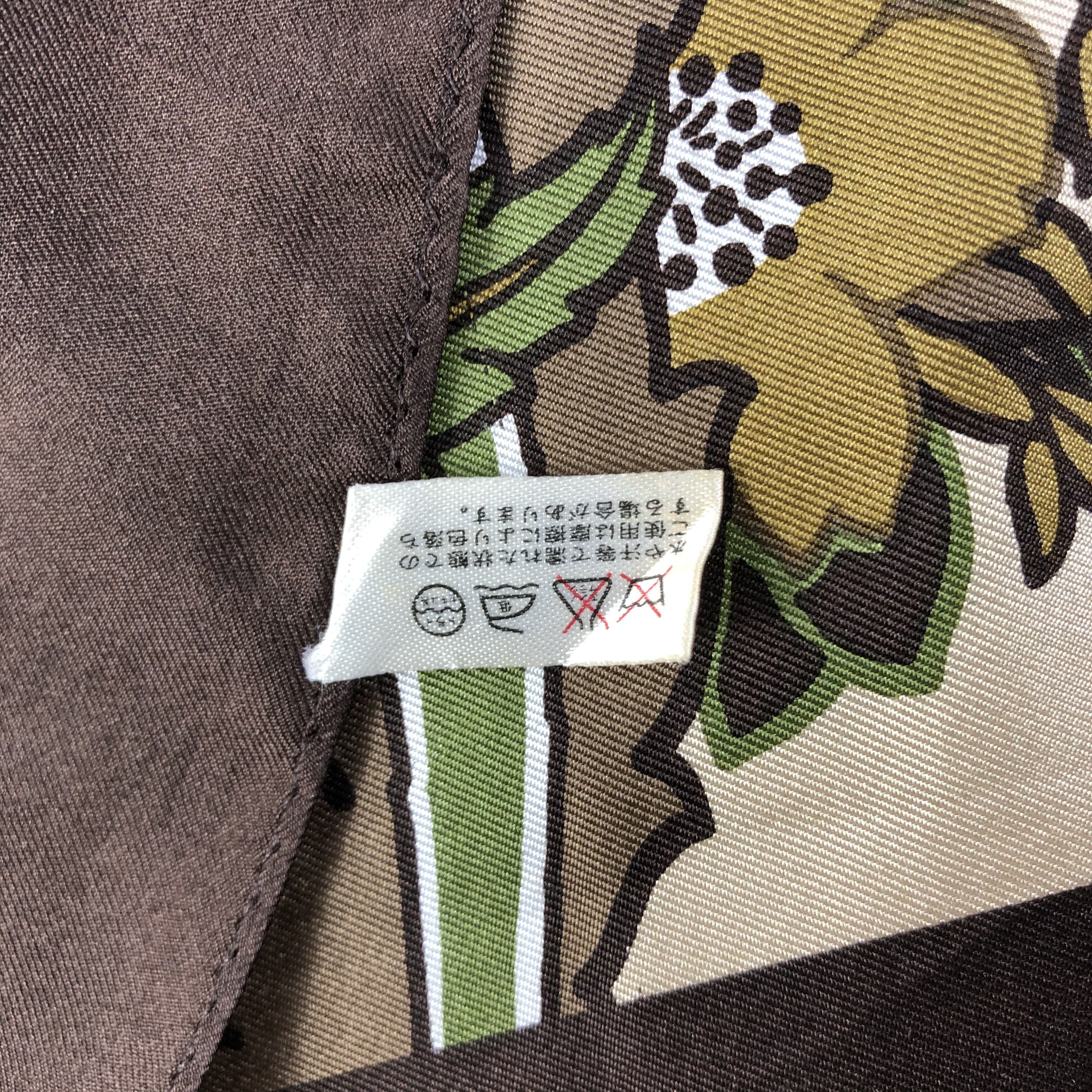 Vintage Vintage Silk Scarf Size ONE SIZE - 6 Thumbnail