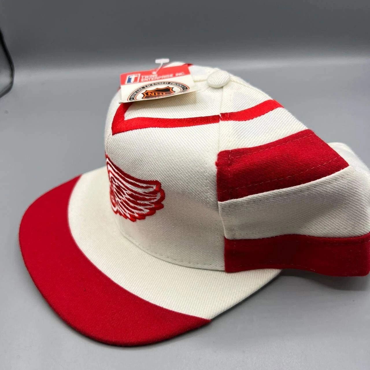 Twins Enterprise Inc. × Vintage Detroit Red Wings Hat Men Twins Enterprise NHL Snap Back Size ONE SIZE - 7 Thumbnail