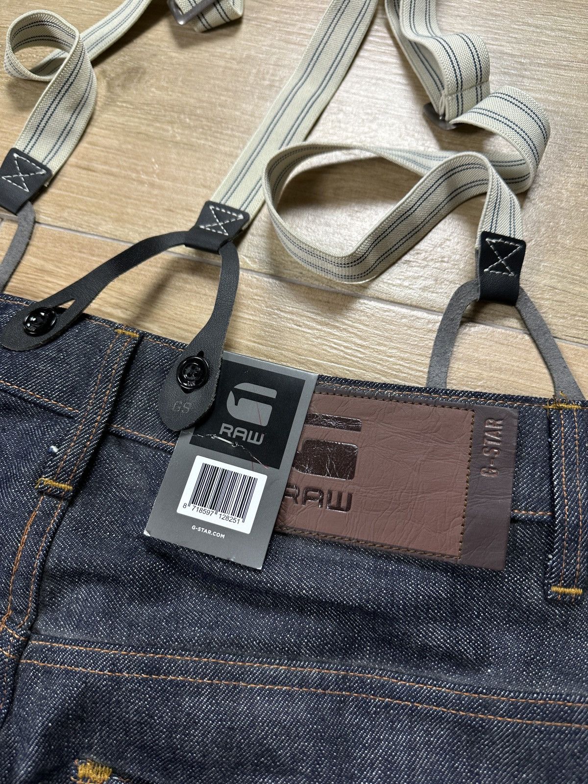 G-Star NEW🏷️ G-Star Raw Arc 3D Tapered Braces Denim Jeans Size US 26 / EU 42 - 14 Thumbnail