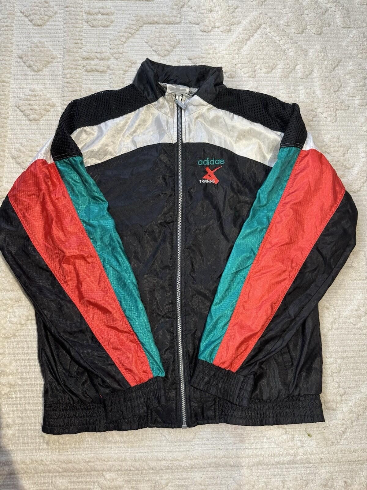 Adidas Vintage Adidas Jacket - Tracksuit Jacket 1990s-Size Medium Size US M / EU 48-50 / 2 - 1 Thumbnail