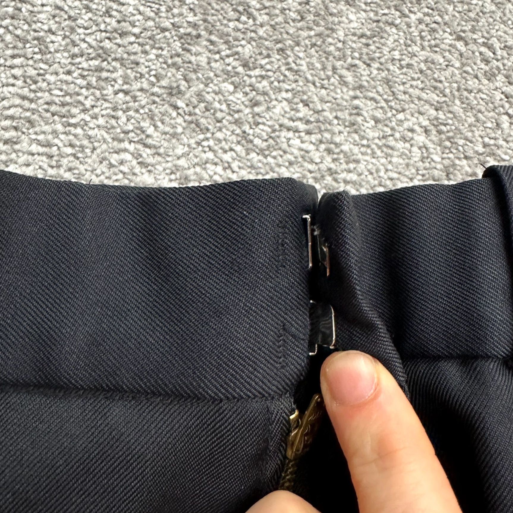 Vintage Tact Squad Pants Mens 30x30 Dark Navy Flat Front Straight Leg Dress Pants Casual Workwear Regular Size 30 Breathable Lightweight Comfort Size US 30 / EU 46 - 5 Thumbnail