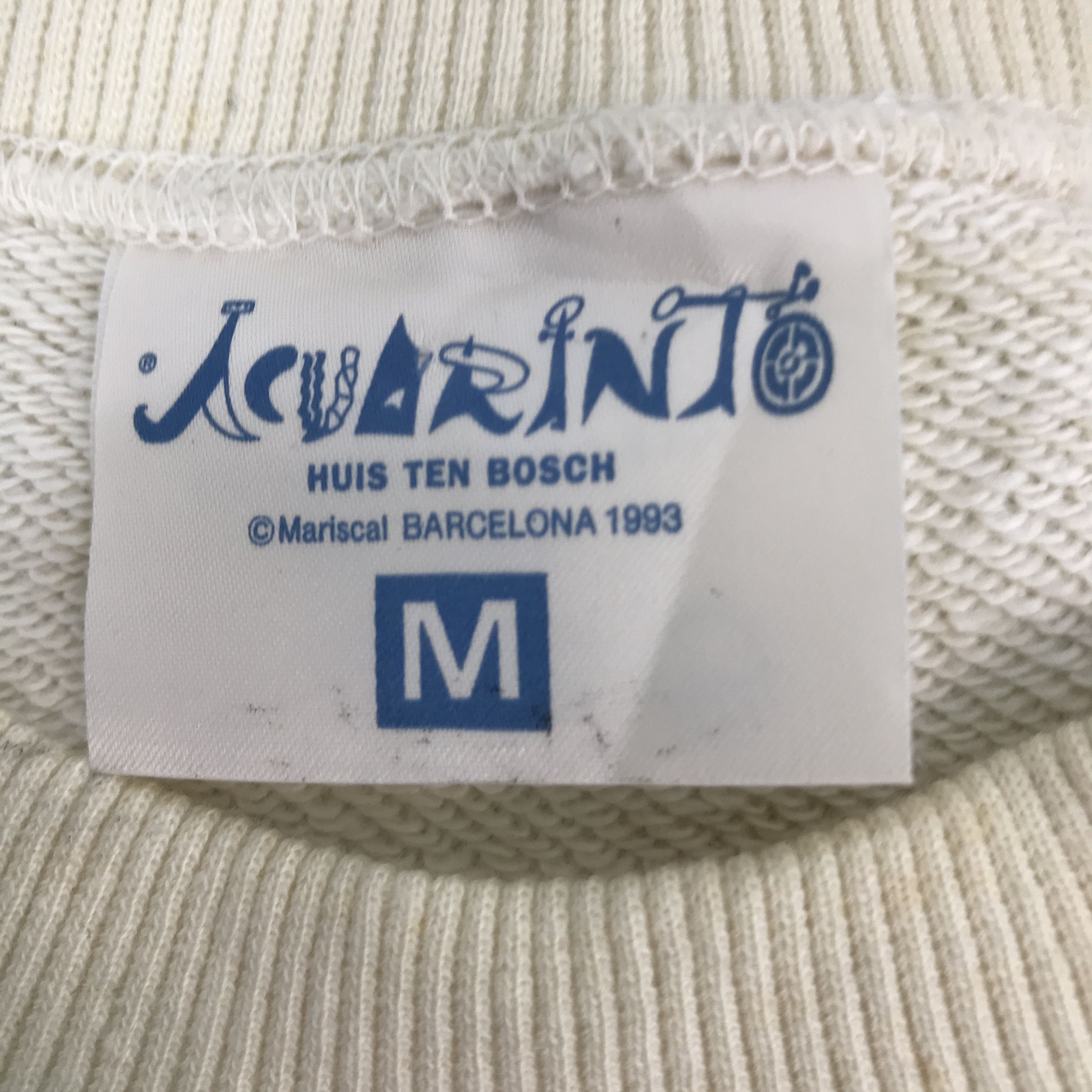 Vintage Vintage acuarinto huis ten bosch design Art Sweatshirt Size US M / EU 48-50 / 2 - 9 Thumbnail