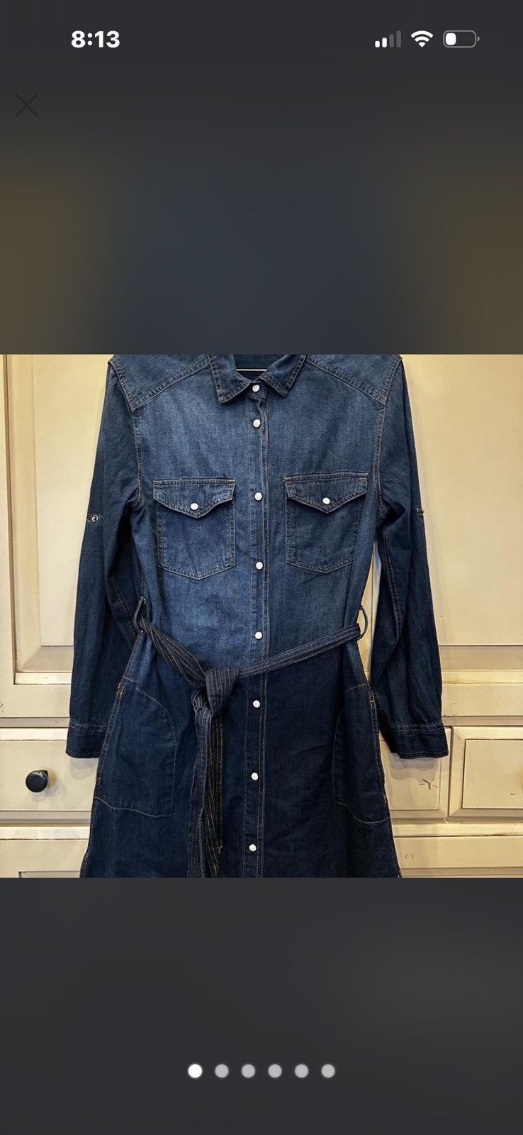 Other Velvet Heart Denim dress Size S / US 4 / IT 40 - 1 Thumbnail