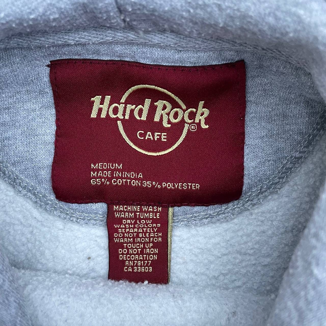 Hard Rock Cafe Vintage Unisex Hard Rock Hoodie Edinburgh Big Logo Sk8 Archi Size US M / EU 48-50 / 2 - 8 Thumbnail