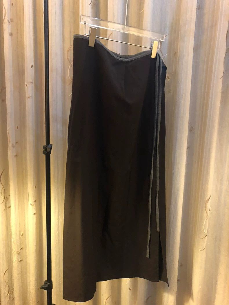 Yohji Yamamoto Yohji Yamamoto size 3 Early Wool Wrap Skirt 2503-Nextarrow Size 24" / US 00 / IT 34 - 1 Thumbnail