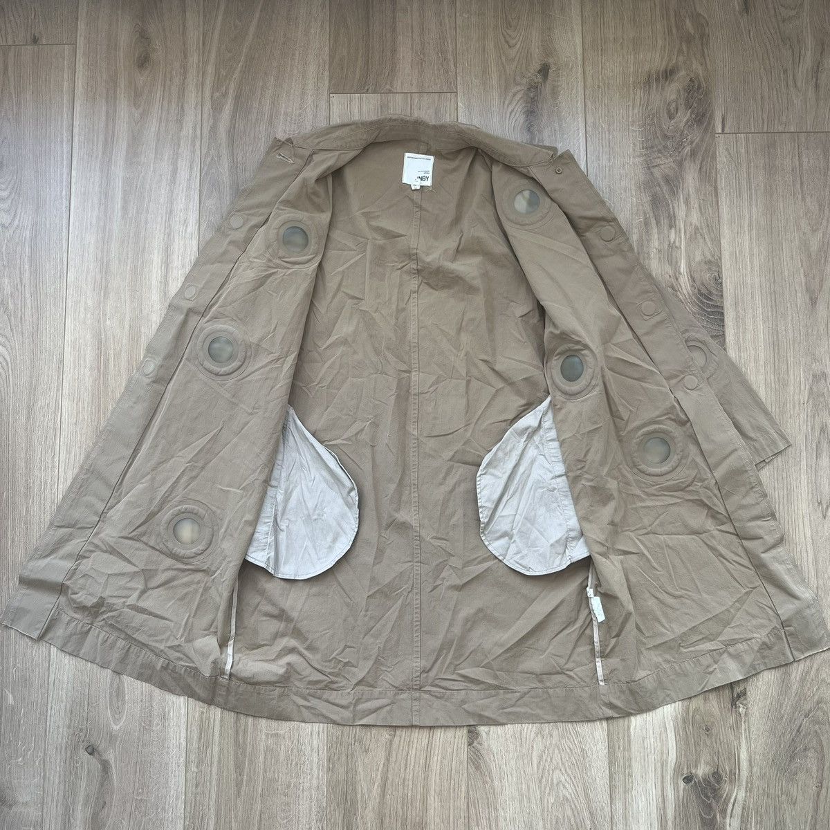 Japanese Brand JNBY Women’s Raincoat Size M / US 6-8 / IT 42-44 - 4 Thumbnail