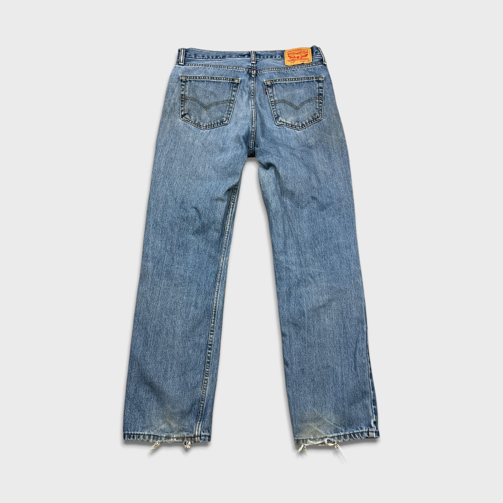 Levi's × Vintage Levi's 516 Jeans 34x32 Slim Straight American Denim Pants Size US 34 / EU 50 - 6 Thumbnail