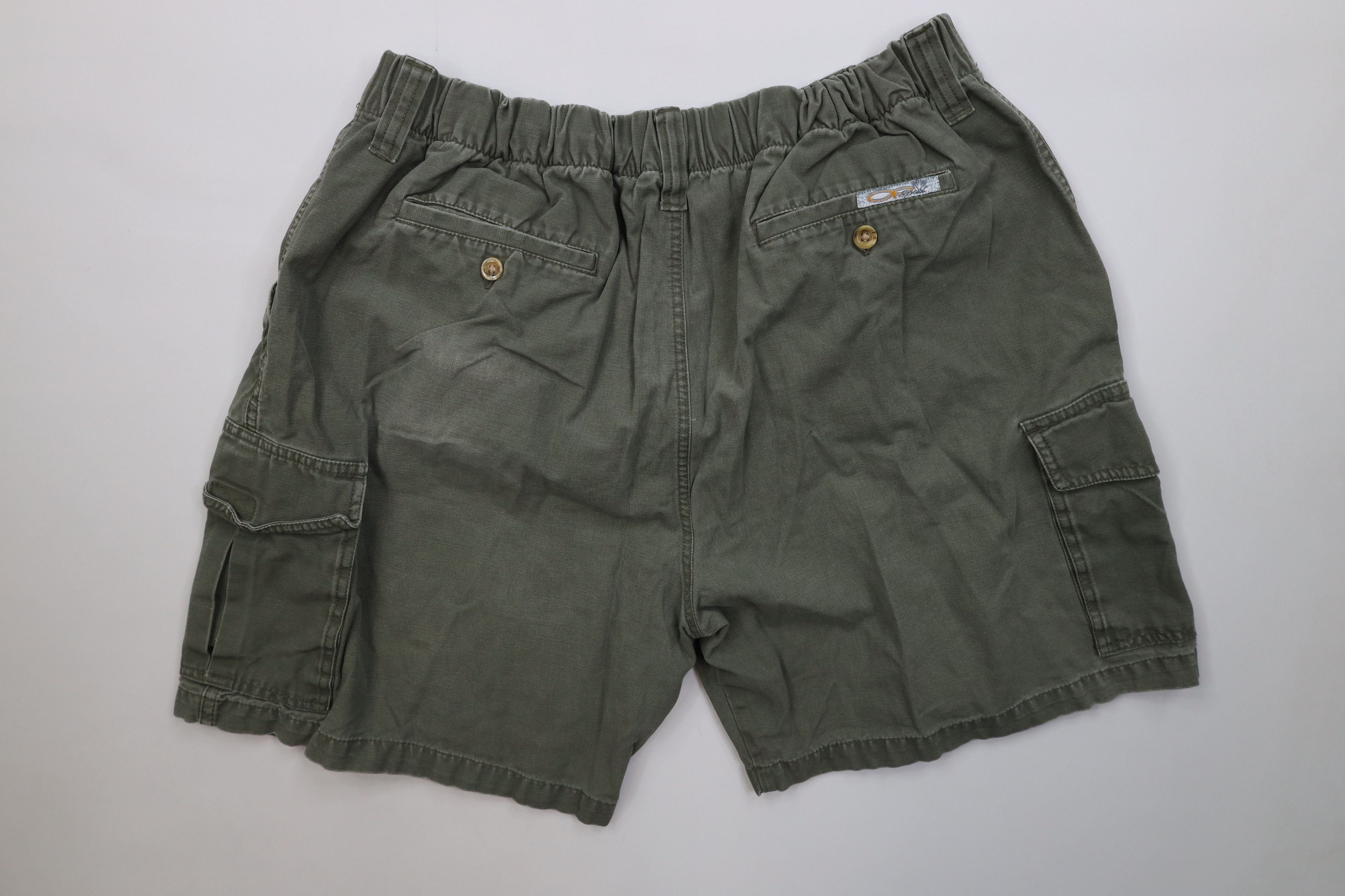 Ocean Pacific Vintage 90s Y2K Ocean Pacific OP Above Knee Cargo Shorts Size US 36 / EU 52 - 7 Thumbnail
