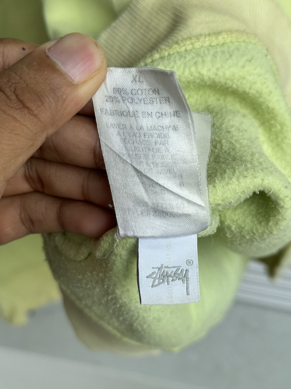 Stussy OG Vintage Stussy Neon Hoodies / Travis Flacko Scott Size US XL / EU 56 / 4 - 10 Thumbnail