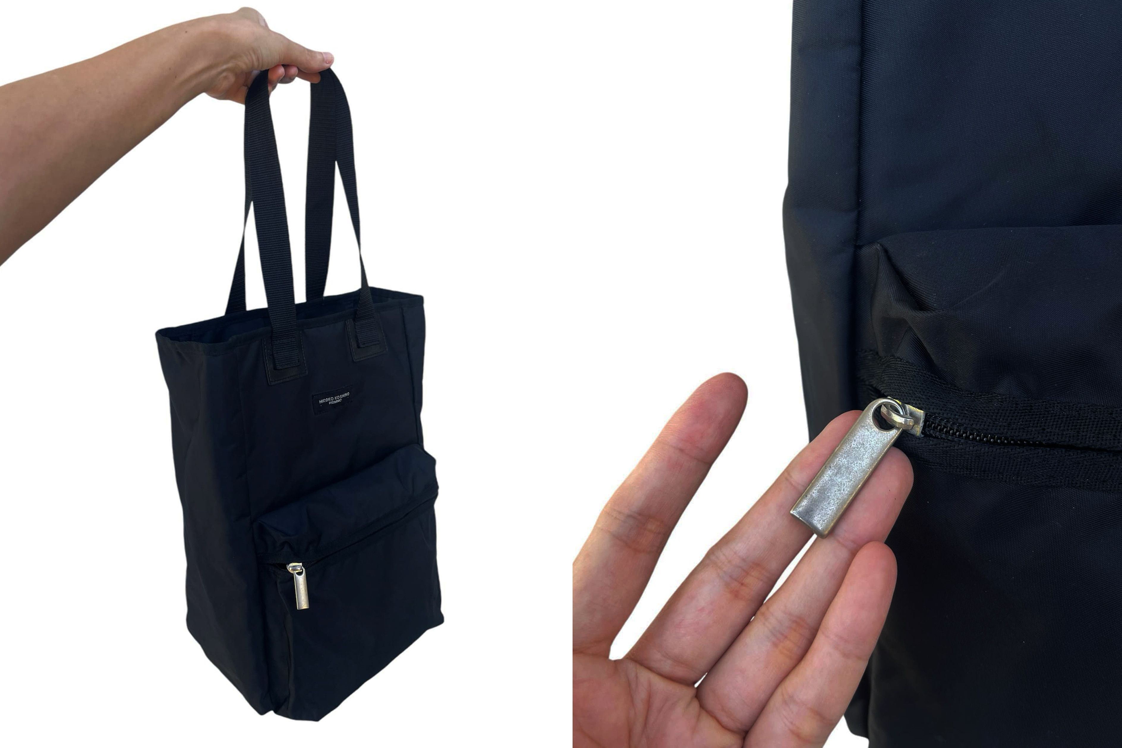 Hiroko Koshino Homme HIROKO KOSHINO HOMME unique shaped Nylon Shoulder bag Size ONE SIZE - 6 Thumbnail