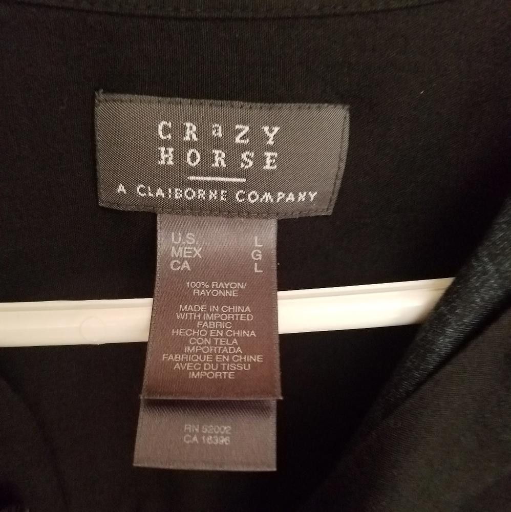 Designer Crazy Horse Button Down Shirt Size Large Size US L / EU 52-54 / 3 - 4 Thumbnail