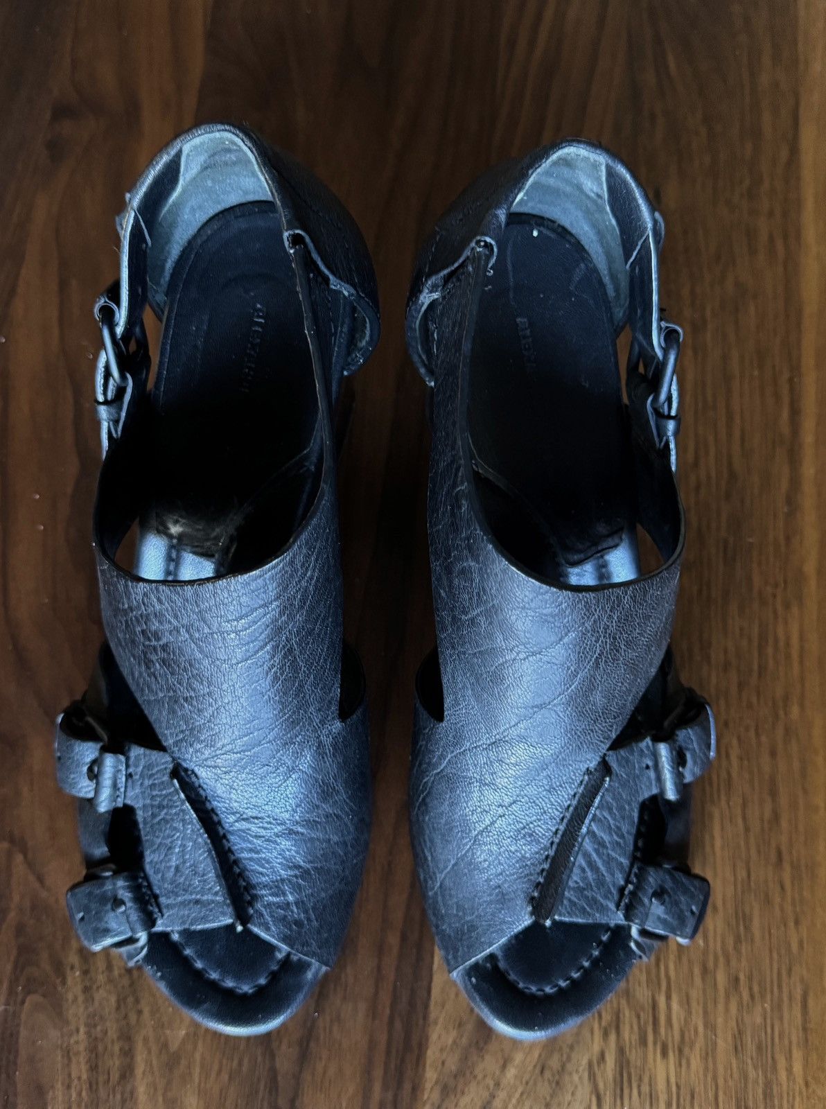 Alexander Wang Alexander Wang Black Wedges Size US 8 / IT 38 - 2 Thumbnail