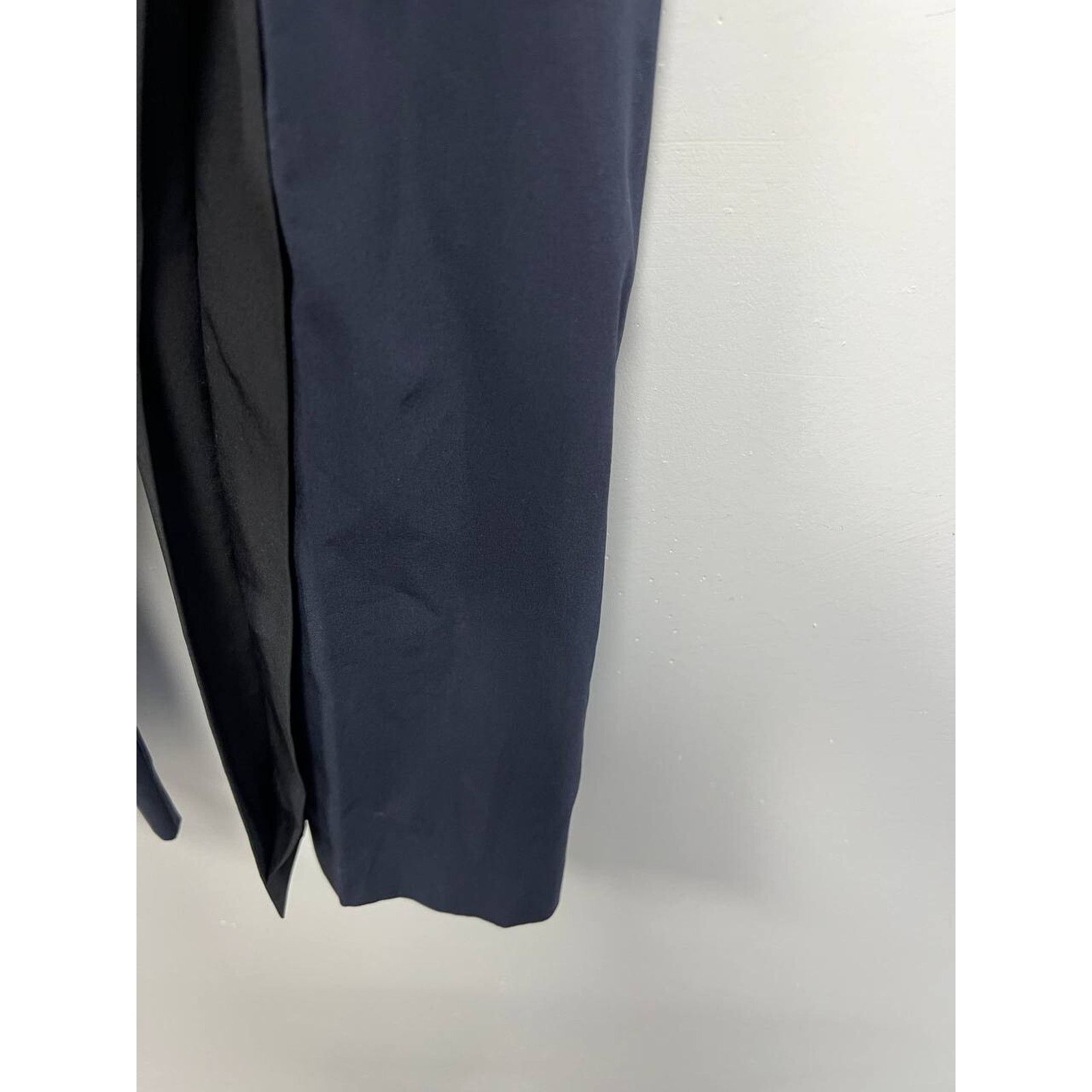 Athleta Athleta Women Cosmic Pants Navy Straight side zip 4 A003094 Size 27" / US 4 / IT 40 - 4 Thumbnail