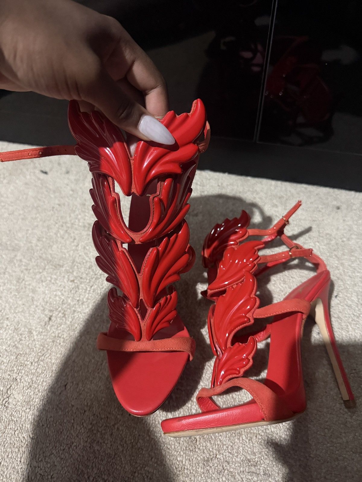 Giuseppe Zanotti Giuseppe Zanotti Cruel Summer Heels Size US 7 / IT 37 - 2 Thumbnail