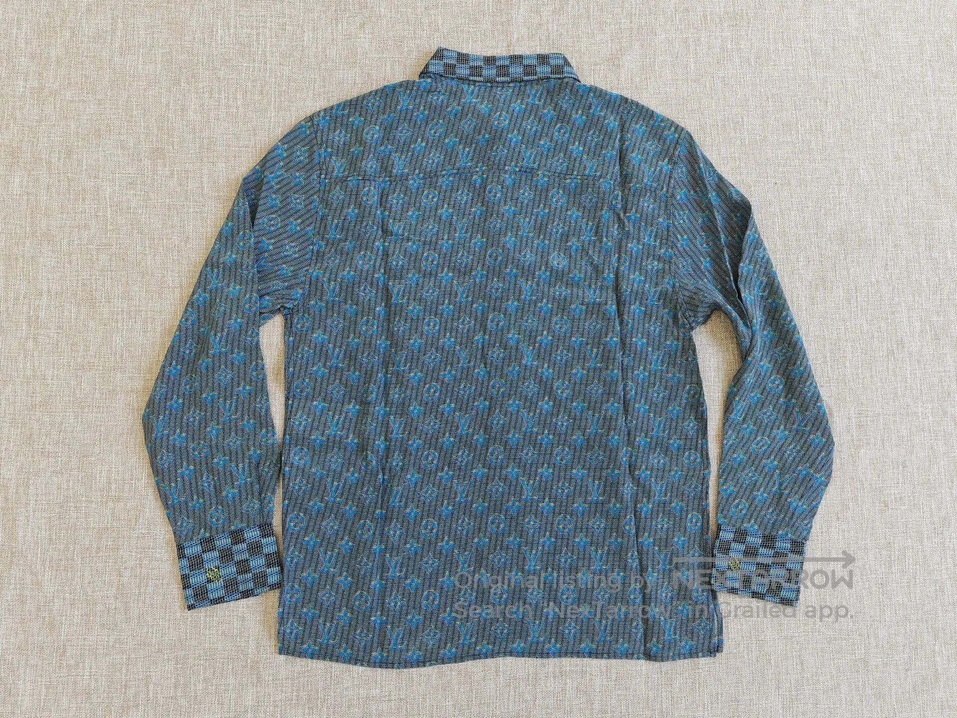 Louis Vuitton Louis Vuitton Women's Monogram Silk Shirt. Size XS / US 0-2 / IT 36-38 - 8 Thumbnail