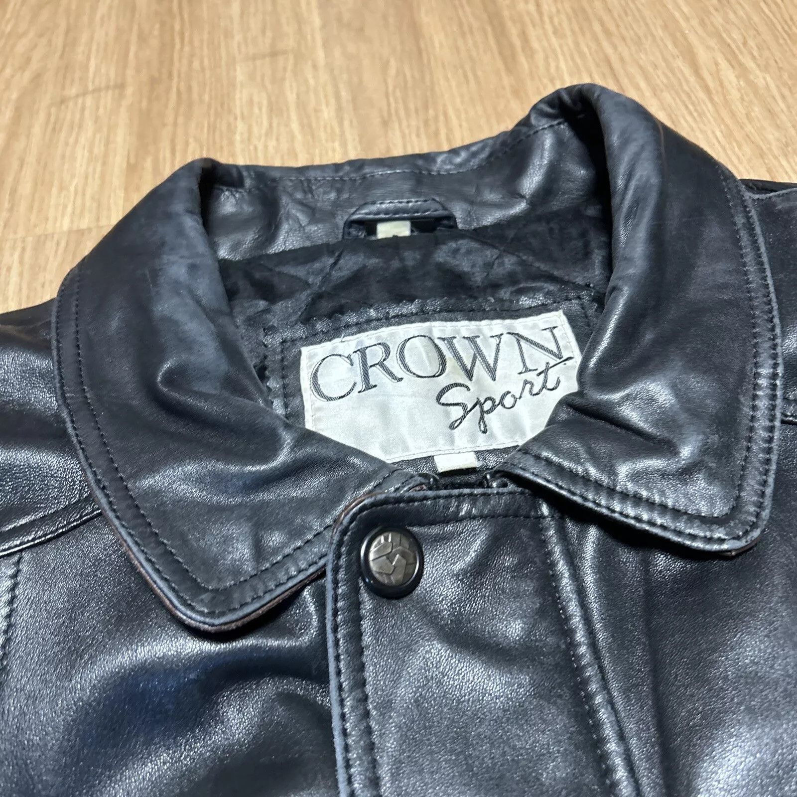 Peter Millar Vintage Peter Millar 100% Genuine Black Leather Size US S / EU 44-46 / 1 - 12 Thumbnail