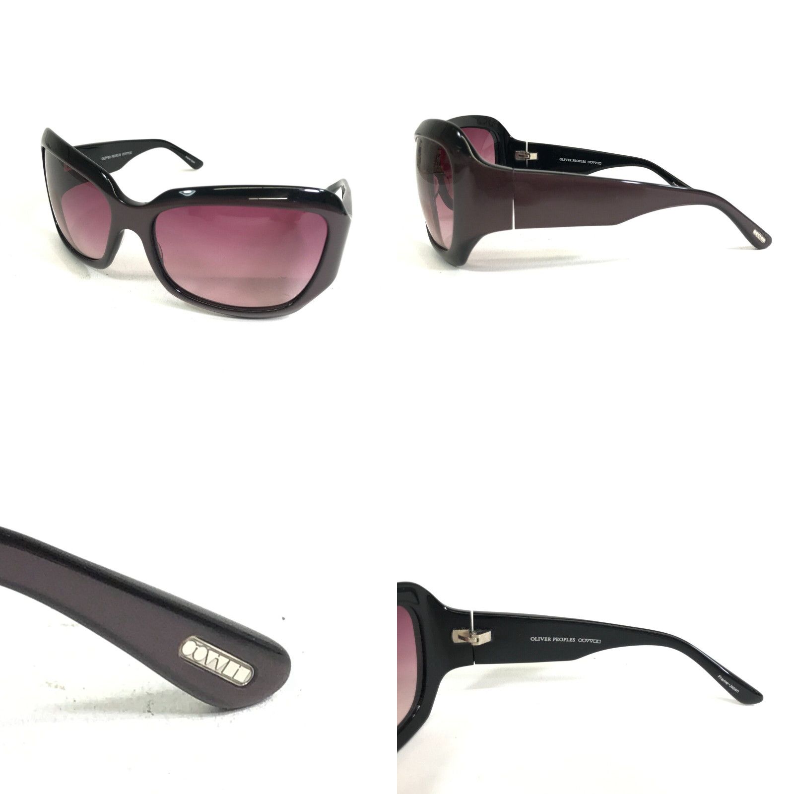 Oliver Peoples Women's online Black Frame Purple Faded Lens Sunglasses