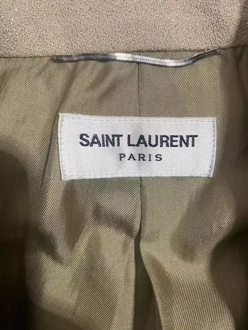 Saint Laurent Paris Saint Laurent Paris 15SS palace baby's breath blazer 2505-N Size 44R - 4 Thumbnail