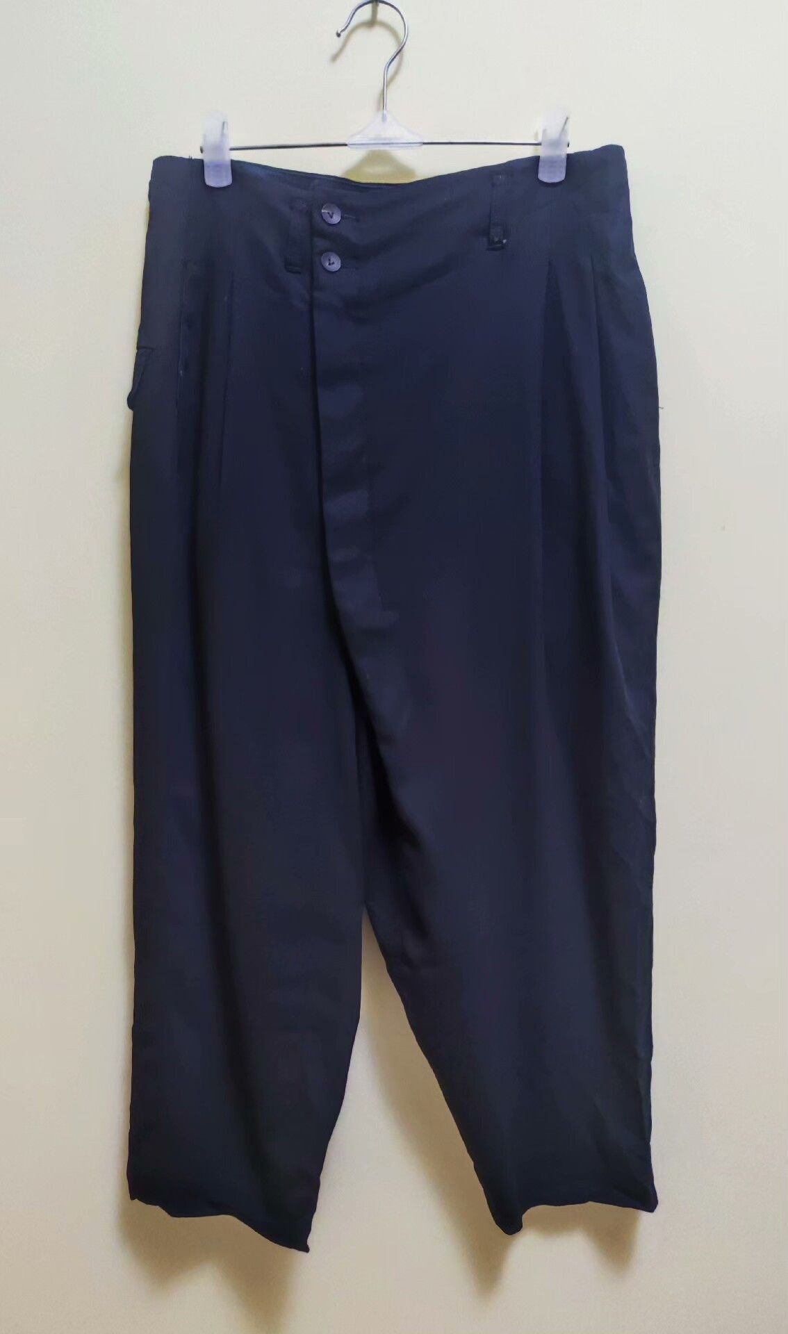 The Viridi-anne Viridi Anne Asymmetrical Pleated Men's Pants Size US 32 / EU 48 - 1 Thumbnail