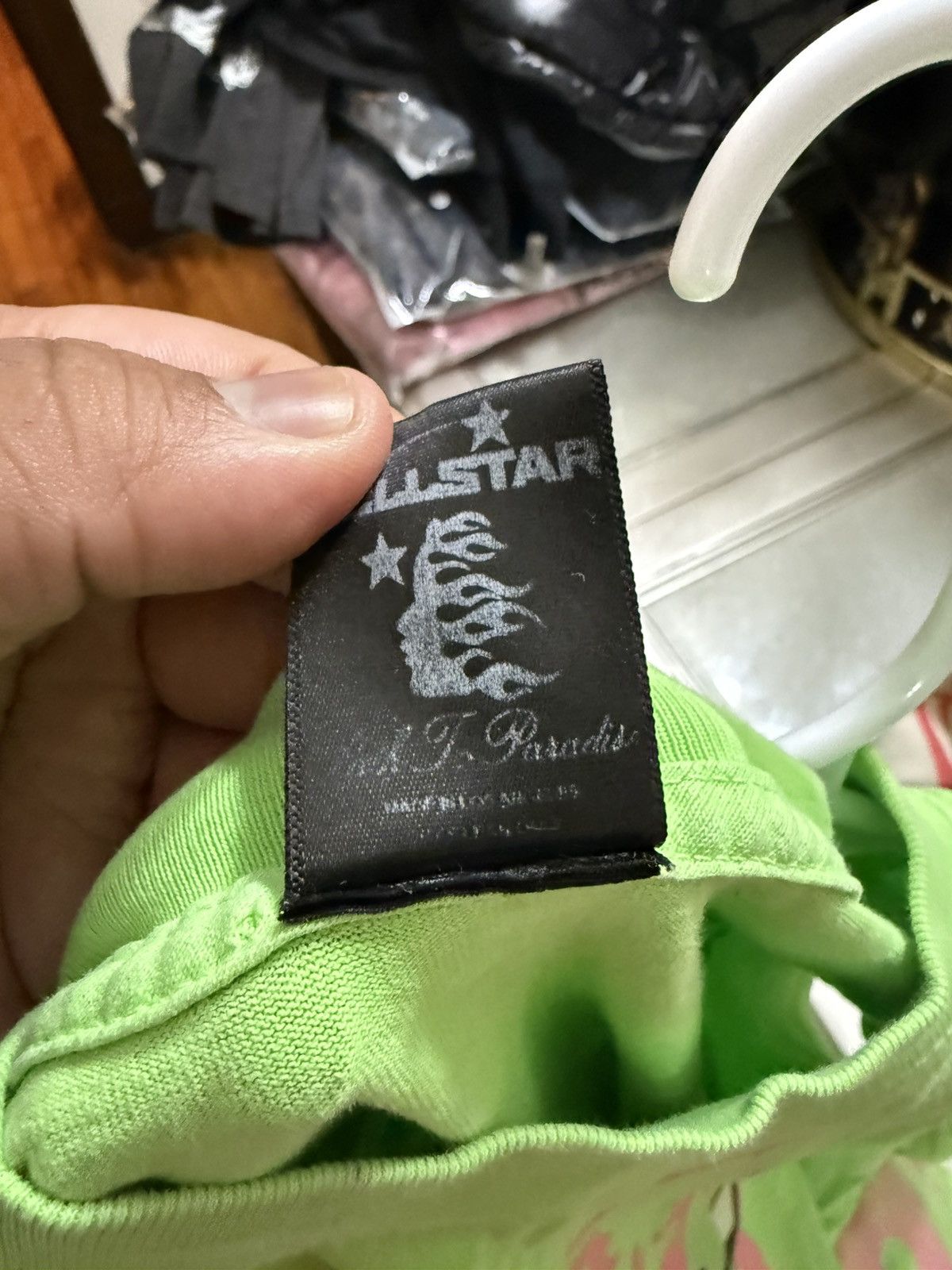 HELLSTAR Hellstar Jesus Neon T shirt Size Medium Size US M / EU 48-50 / 2 - 9 Thumbnail