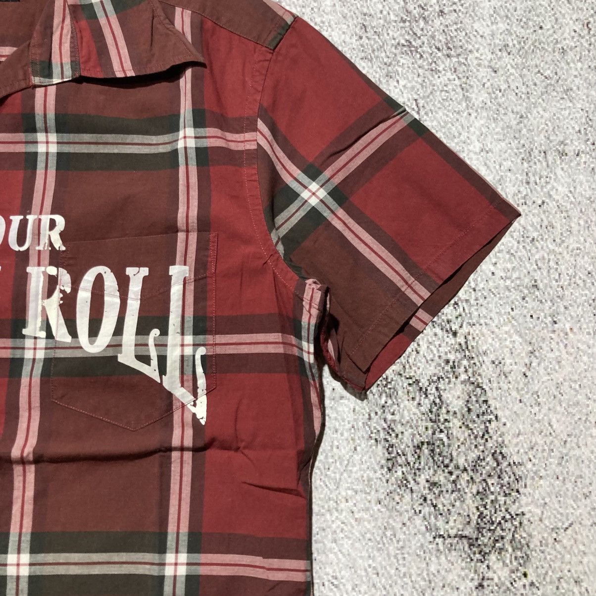 PPFM 2000s PPFM “Live Tour Rock n Roll” Flanel Plaid Shirt Punk Size US M / EU 48-50 / 2 - 5 Thumbnail