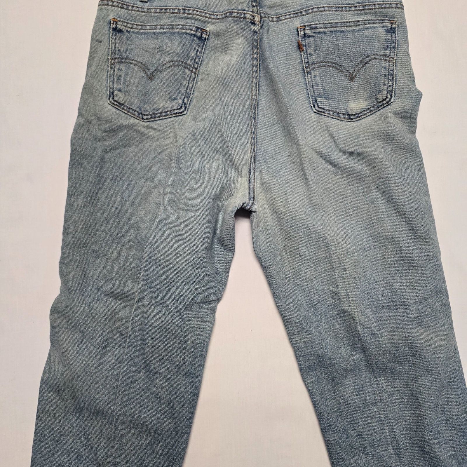 Levi's Levis 540 Flex Denim Jeans Mens 42x30 Light Wash Relaxed Fit Size US 42 / EU 58 - 8 Thumbnail