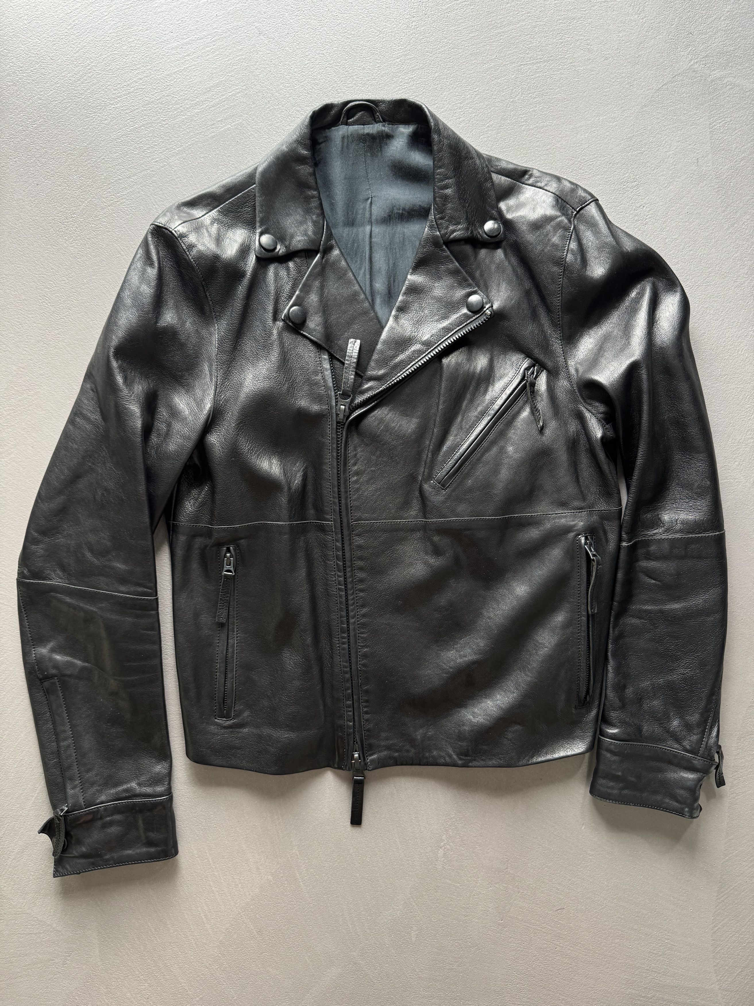 Acne Studios Acne Studios Oscar Black Leather Jacket Size US M / EU 48-50 / 2 - 1 Thumbnail
