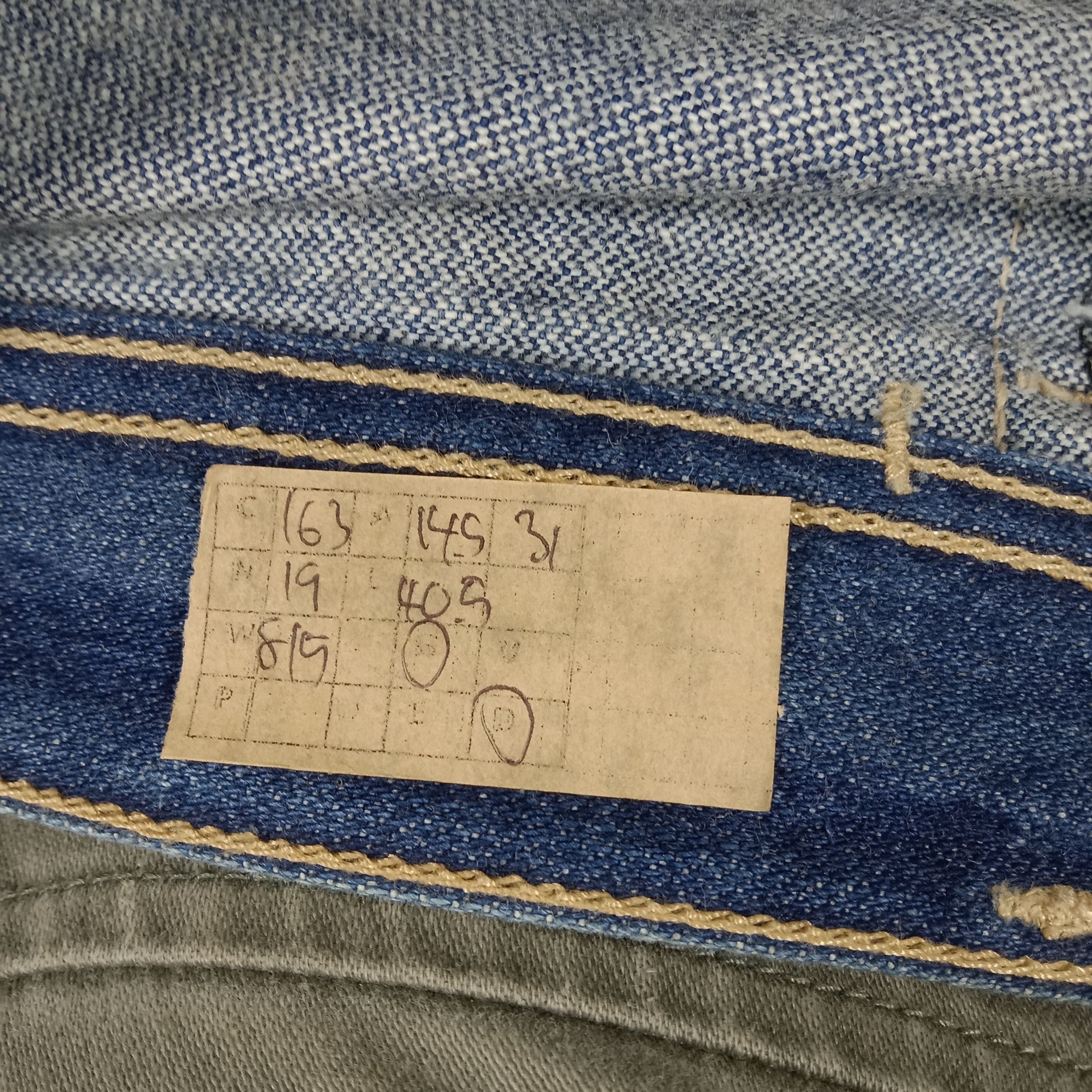 Le Grande Bleu (L.G.B.) × Vintage WestCoast American Retro Style Flared Jeans Size US 29 - 16 Thumbnail