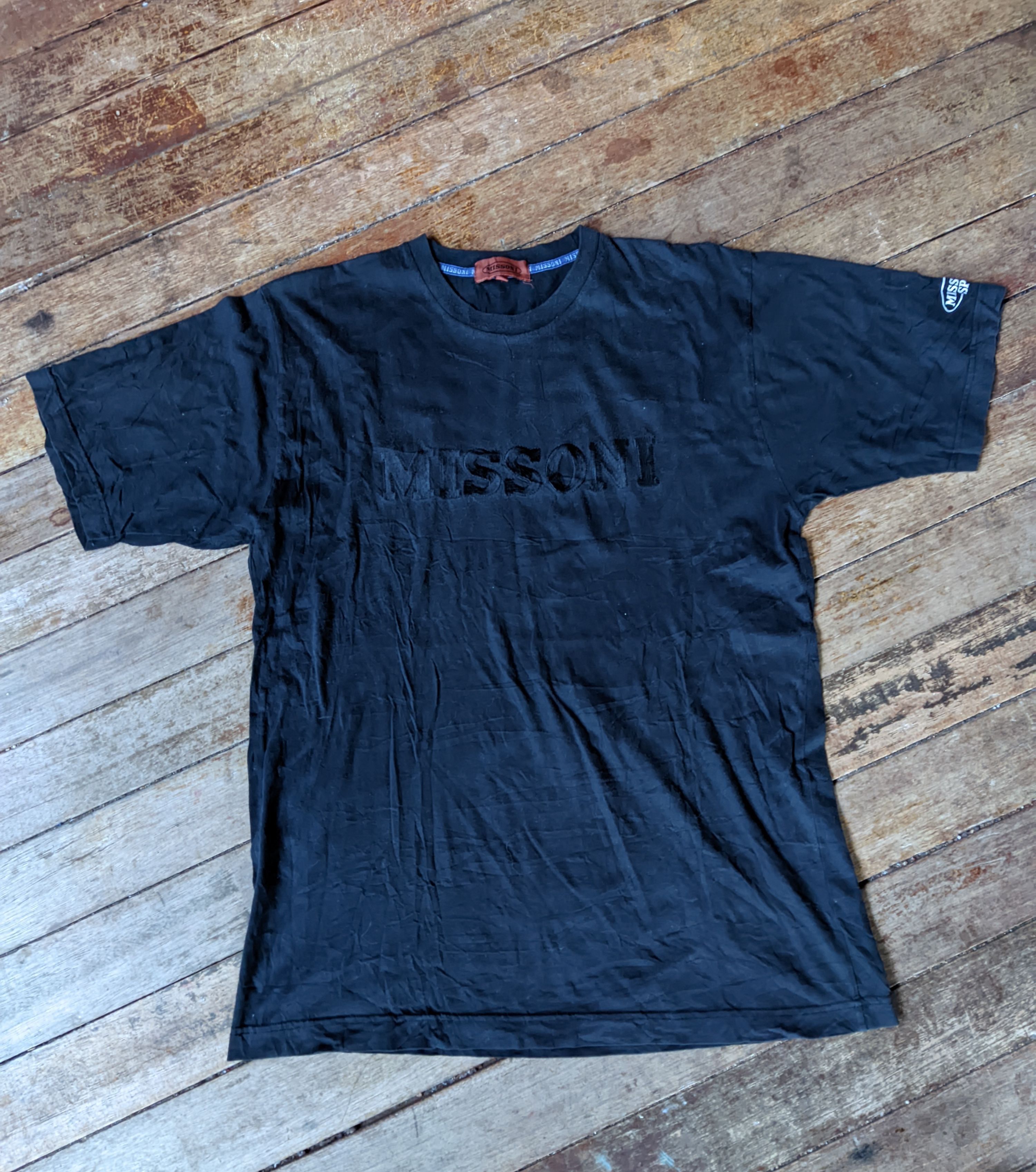 Missoni Missoni Black Embroidery Logo Size US L / EU 52-54 / 3 - 1 Thumbnail