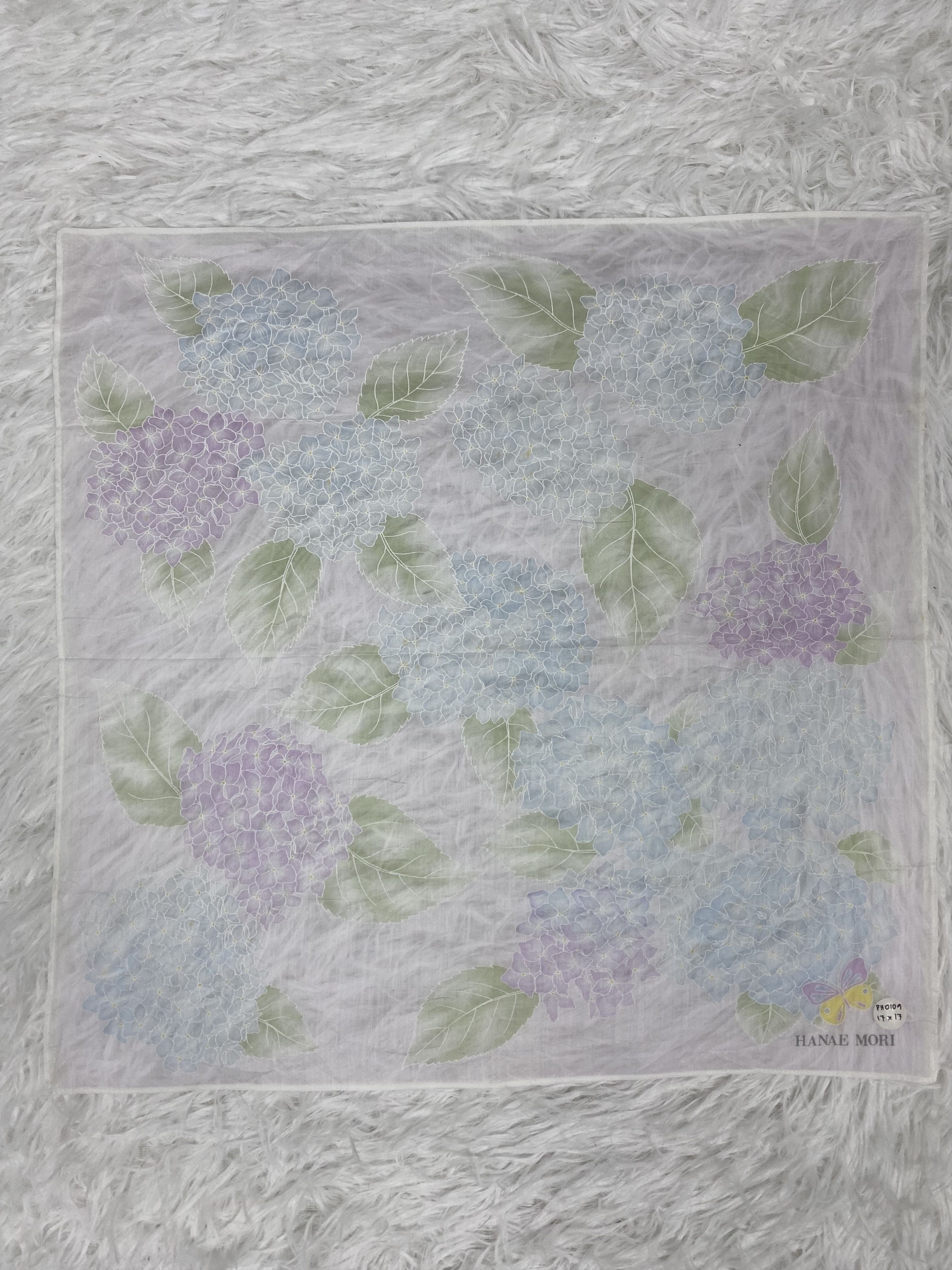 Hanae Mori Vintage Hanae Mori Handkerchief PH0109 Size ONE SIZE - 4 Thumbnail