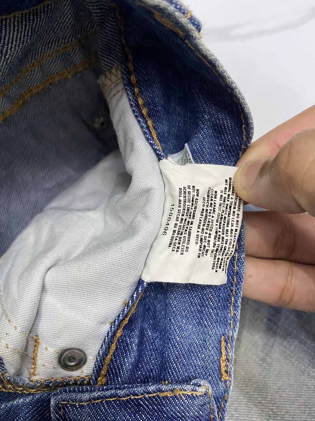 If Six Was Nine 🔥FLARE JEANS DISTRESSED DENIM REPLAY ARCHIVE DENIM JEANS Size 27" / US 4 / IT 40 - 12 Thumbnail