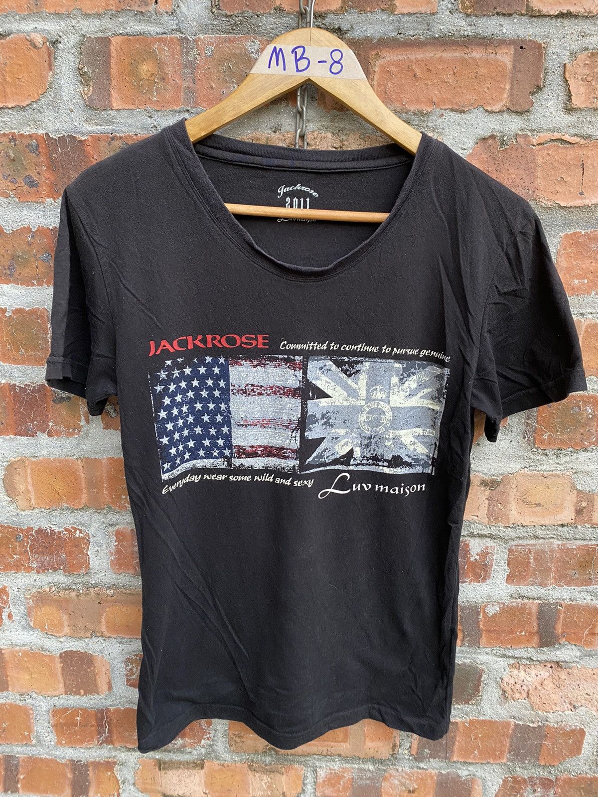 JACKROSE SS11 Poem USA UK tee Size US S / EU 44-46 / 1 - 2 Thumbnail