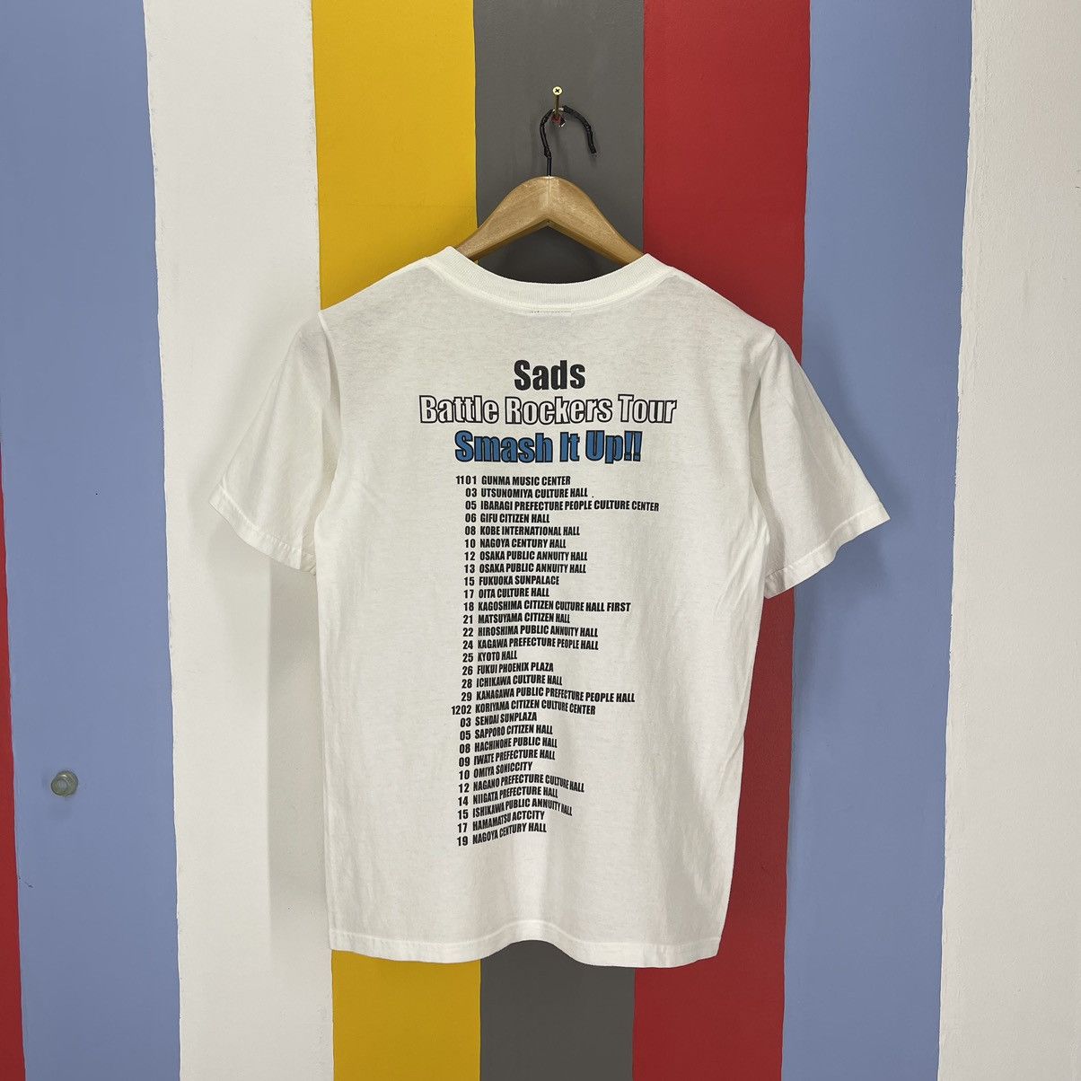 Band Tees Japan Band SADS BATTLE ROCKERS Crew Neck T Shirt #1733/06 Size US S / EU 44-46 / 1 - 5 Thumbnail