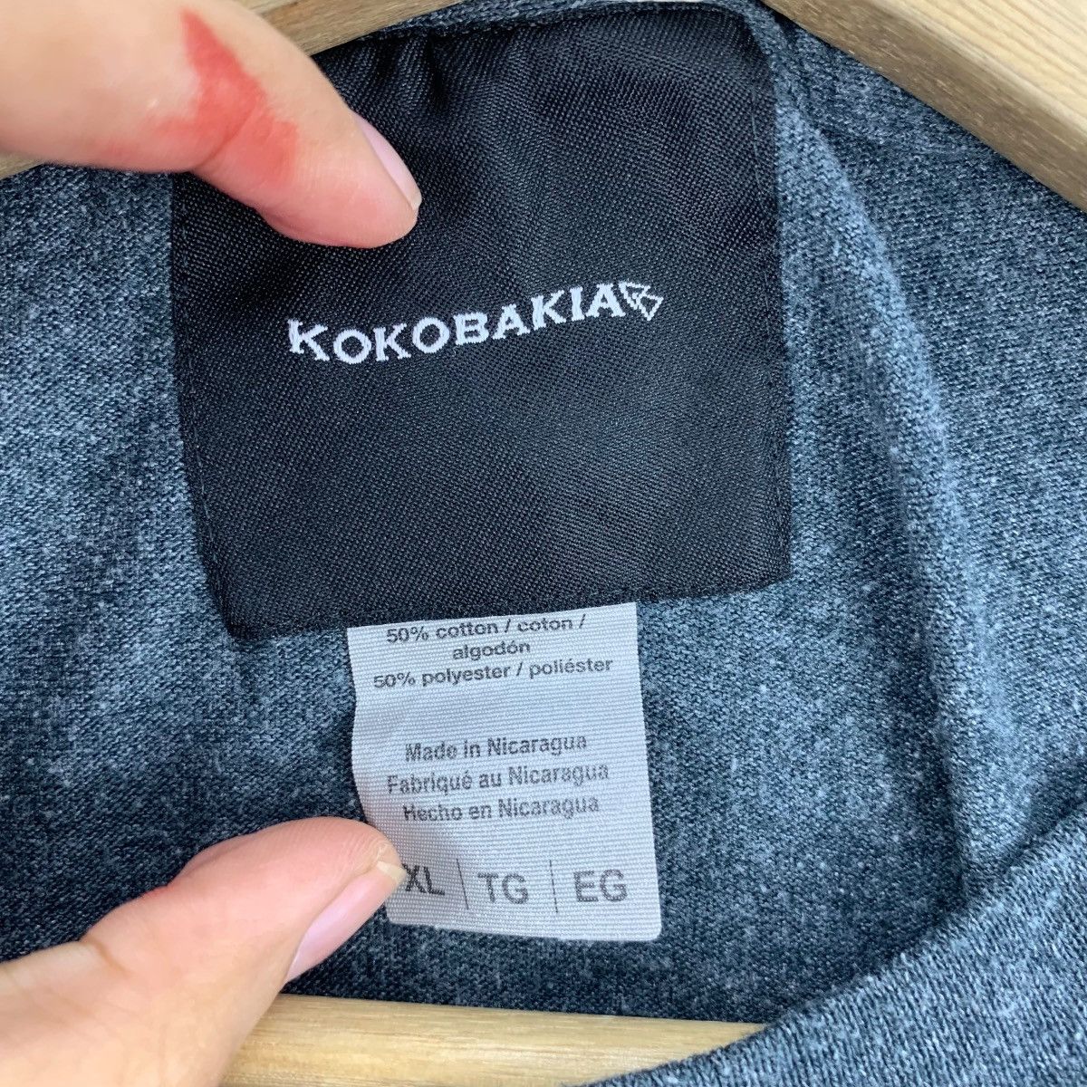 Vintage KOKOBAKIA JAPAN DESIGNER Grunge Rock Anpools Tee Shirt Top Size US XL / EU 56 / 4 - 7 Thumbnail