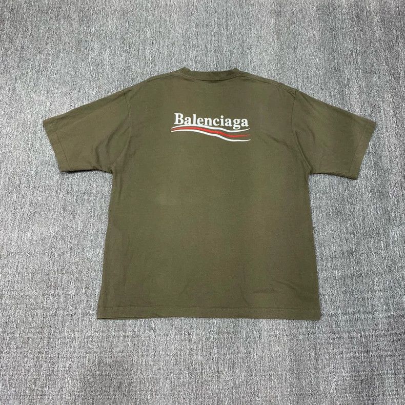 Balenciaga Balenciaga Green embroidered Coca-Cola short-sleeve Size US XS / EU 42 / 0 - 2 Thumbnail