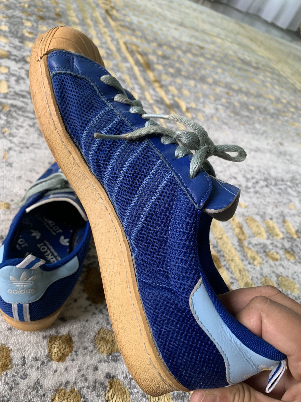Adidas × CLOT × Vintage Adidas Superstar 80s Kazuki CLOT Size US 9.5 / EU 42-43 - 5 Thumbnail