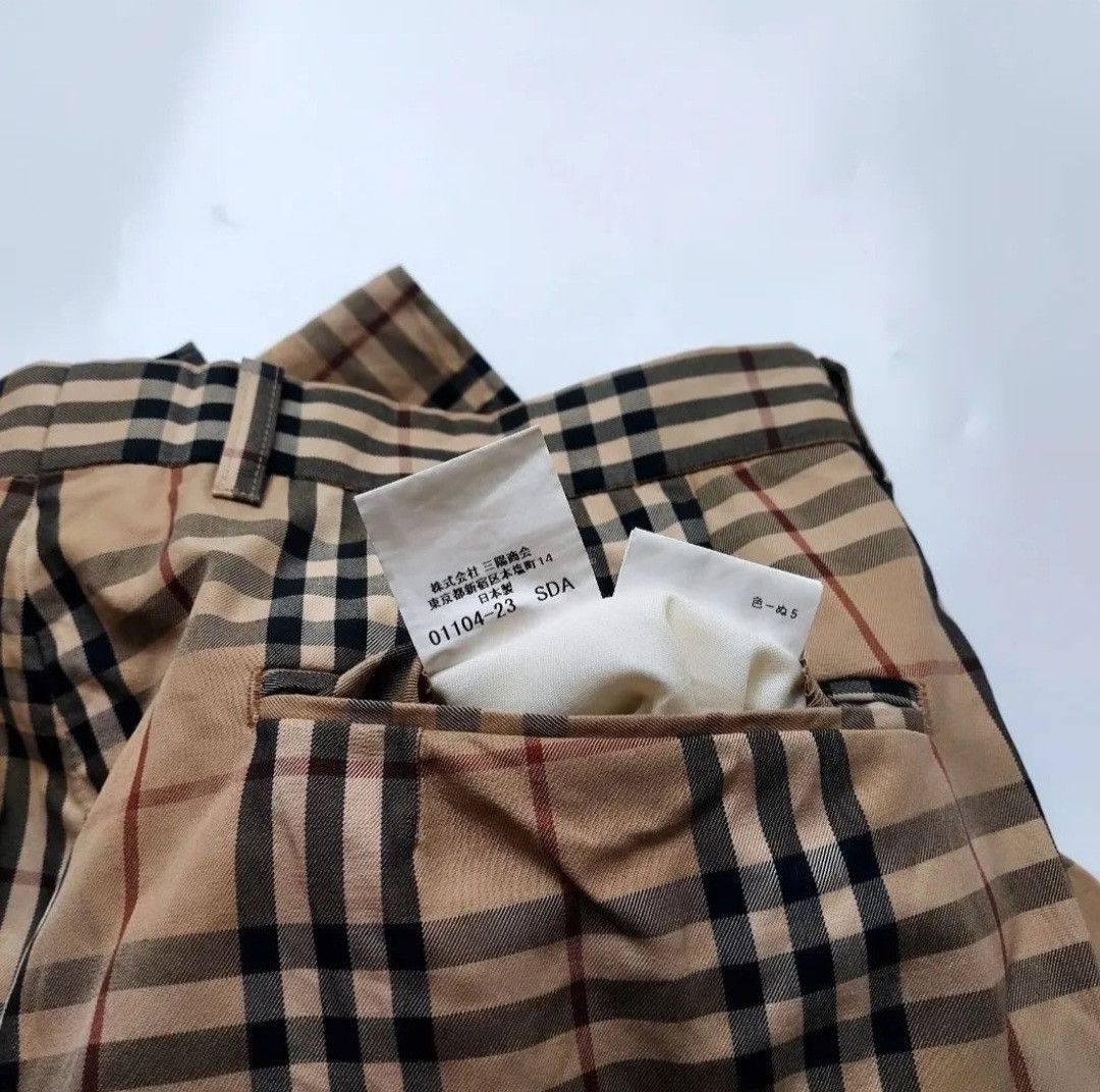 Burberry × Vintage BURBERRY NOVACHECK LONG PANTS Size US 32 / EU 48 - 8 Thumbnail